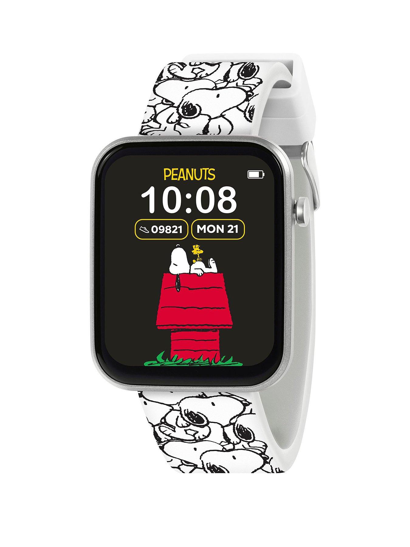 Snoopy SNOOPY PRINTED STRAP SMART WATCH