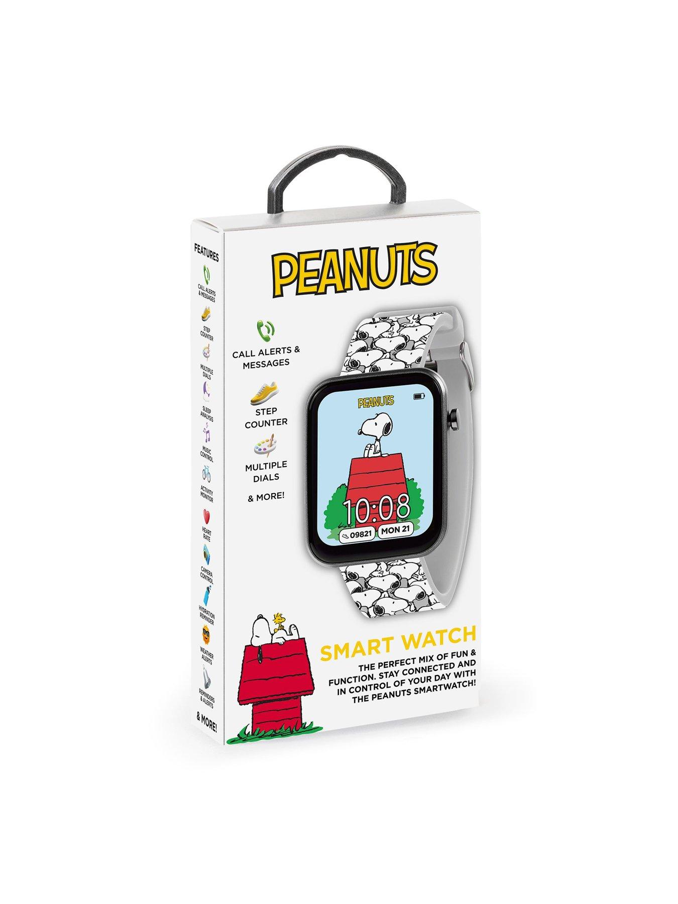  image of snoopy-printed-strap-smart-watch