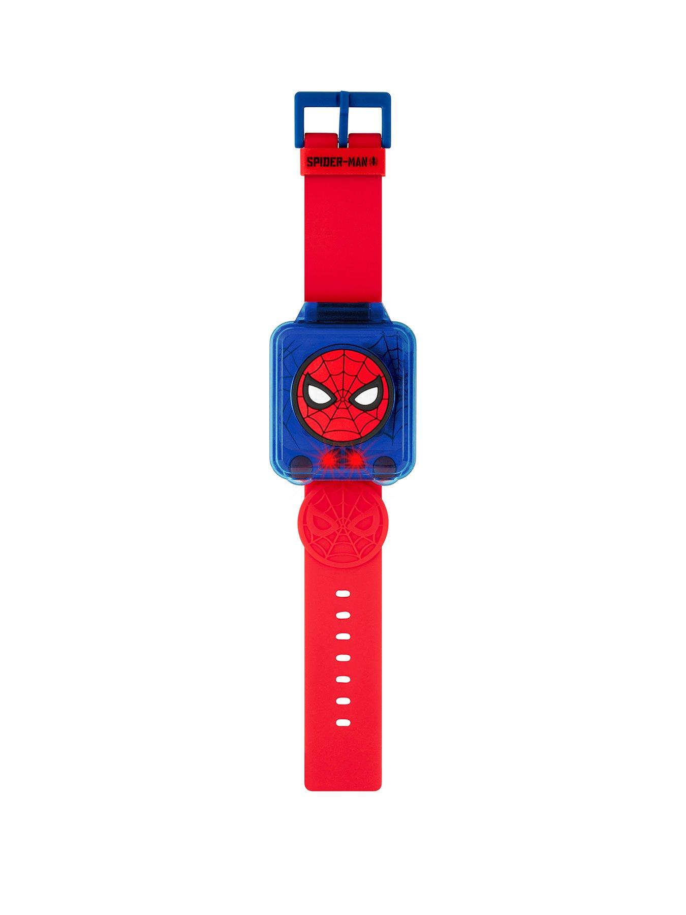 Spiderman Red Strap Learning Watch
