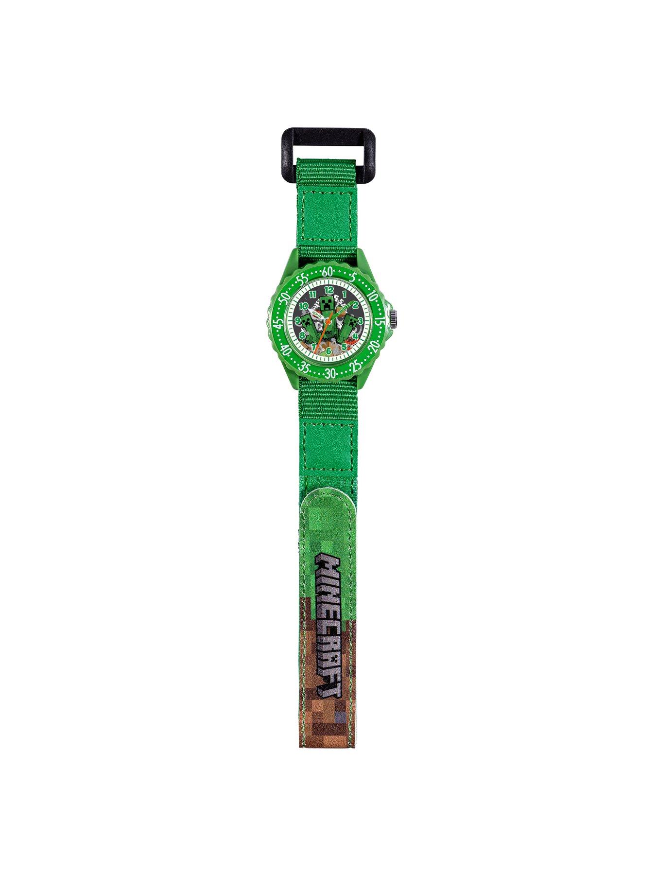  image of disney-fabric-strap-time-teacher-watch