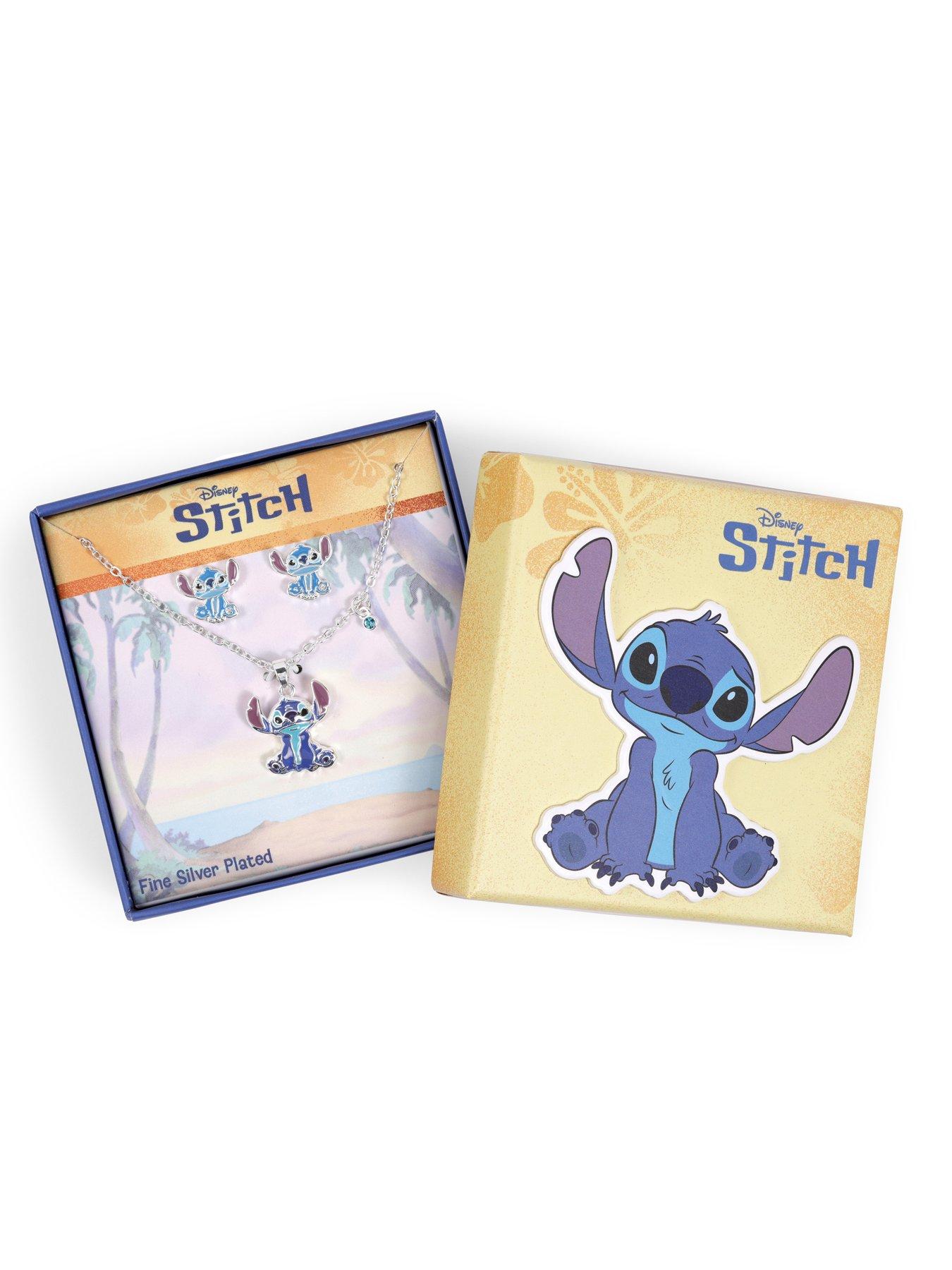 Image 4 of 4 of Disney Stitch Earrings and Necklace Set