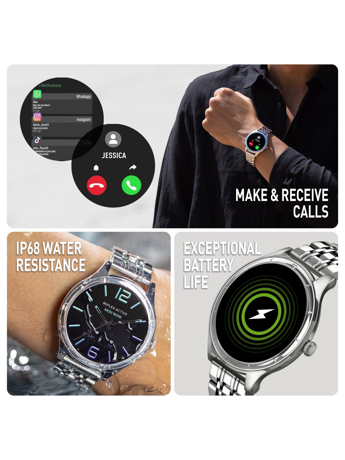Image 3 of 6 of Reflex Active Spectra AMOLED Calling Smart Bracelet Watch