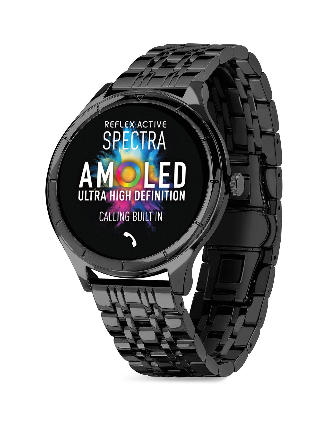 Image 1 of 6 of Reflex Active Spectra AMOLED Calling Smart Bracelet Watch