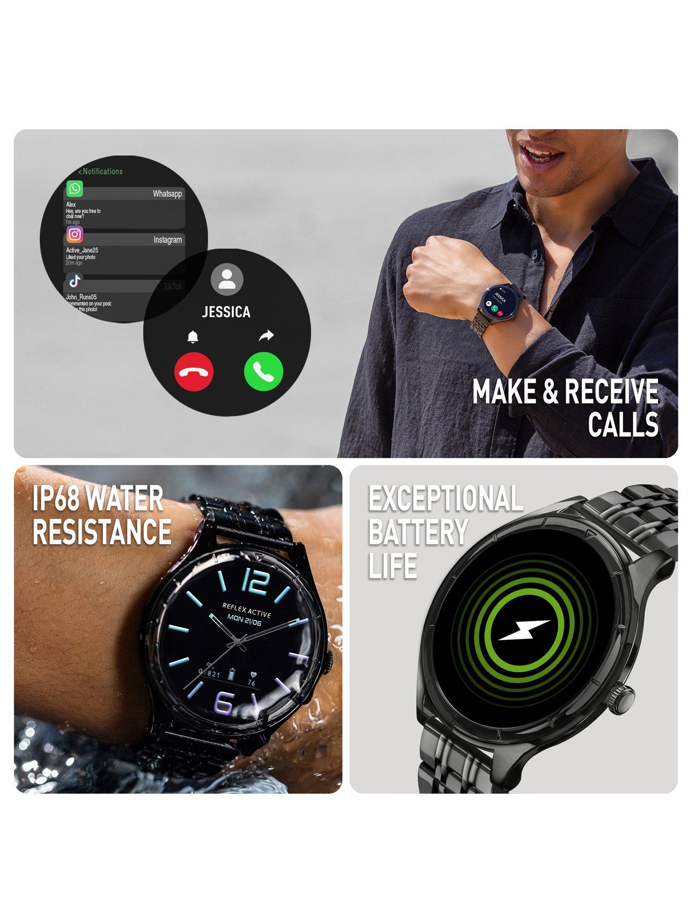Image 3 of 6 of Reflex Active Spectra AMOLED Calling Smart Bracelet Watch