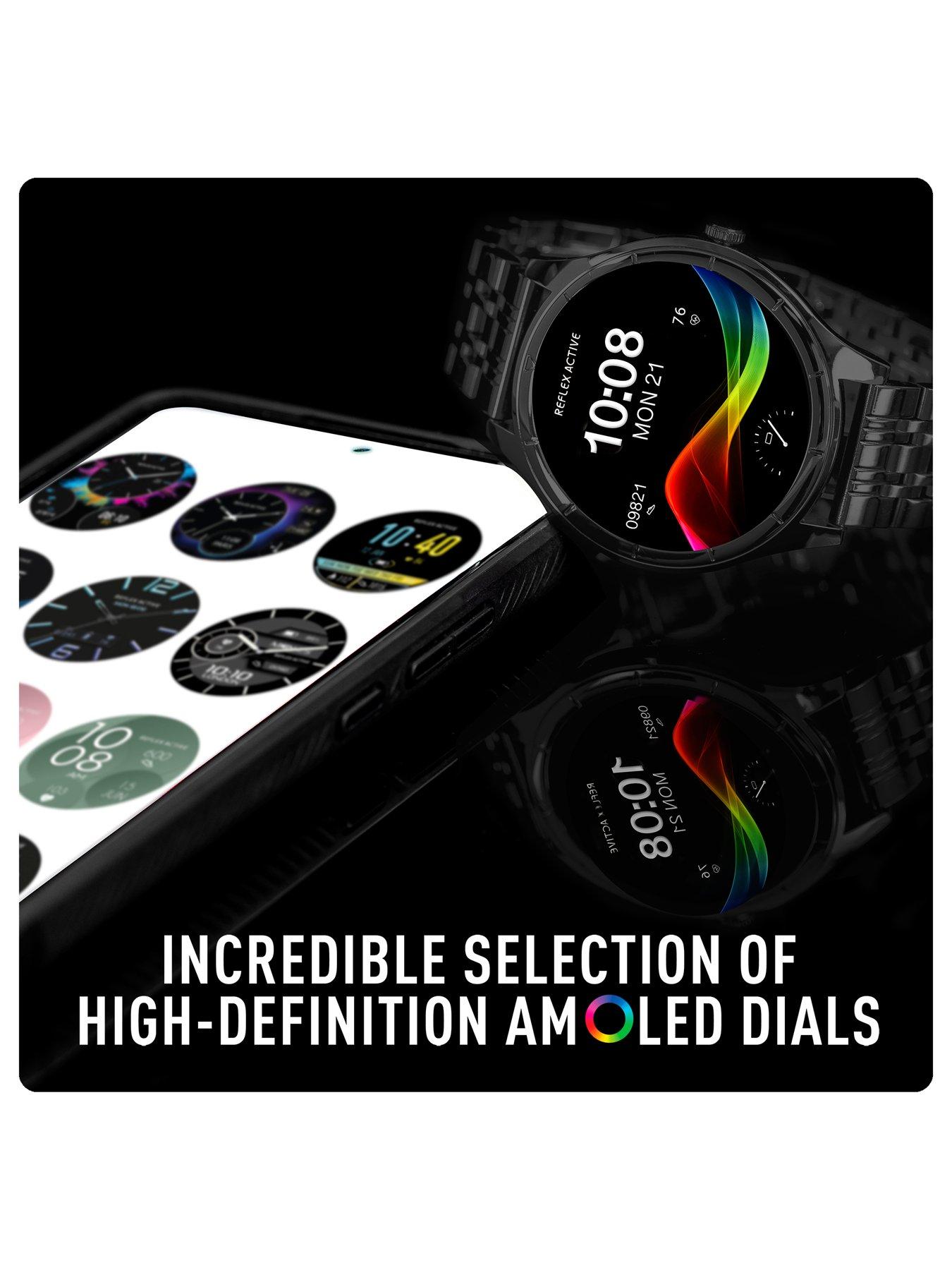 Image 4 of 6 of Reflex Active Spectra AMOLED Calling Smart Bracelet Watch