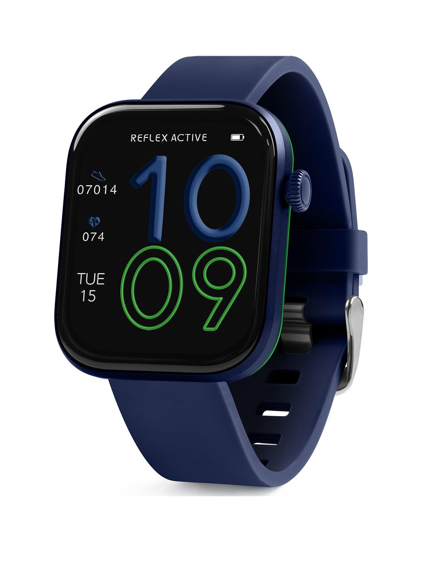 Reflex Active Spectra AMOLED Calling Smart Navy Strap Watch