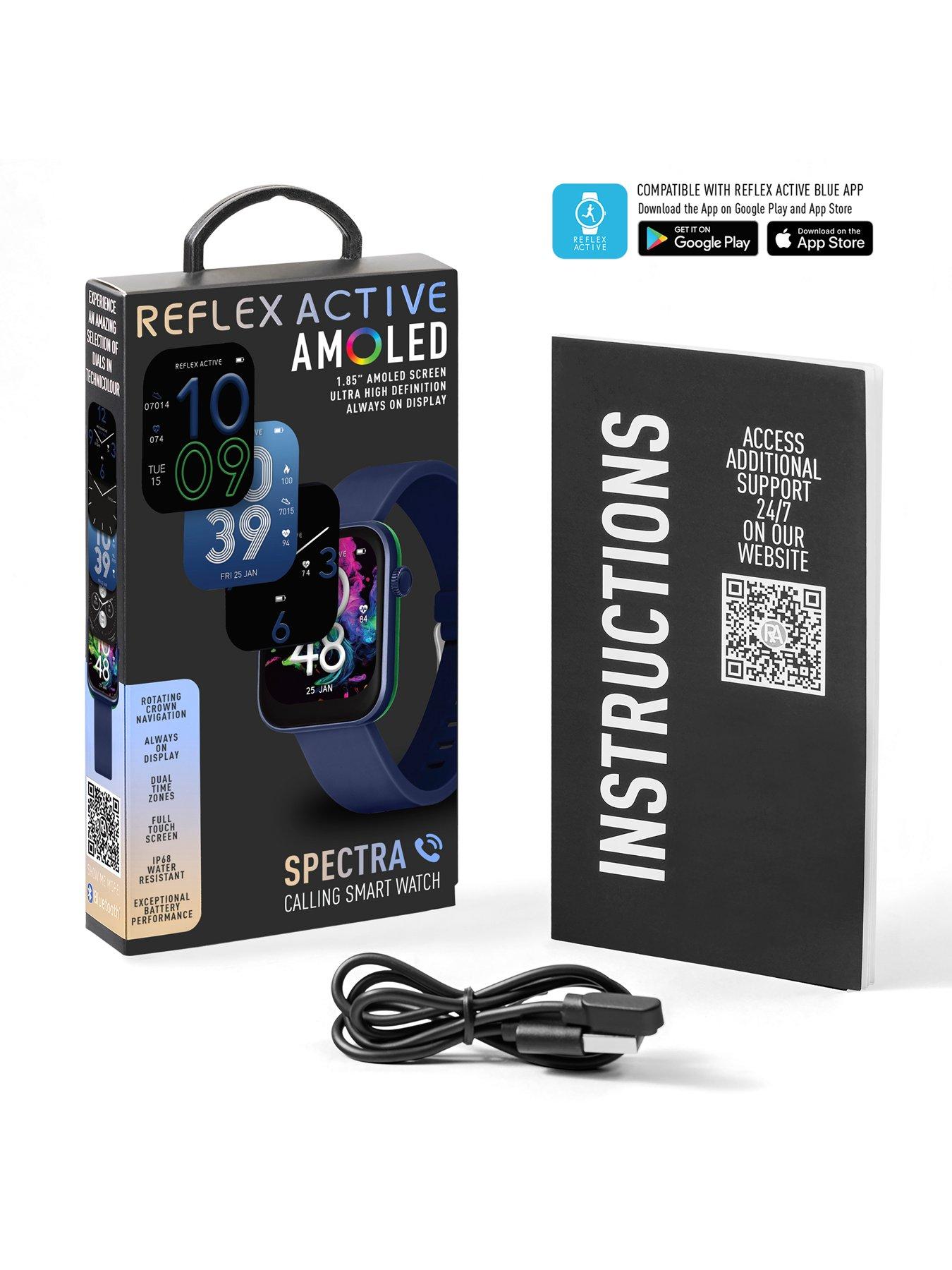 Image 7 of 7 of Reflex Active Spectra AMOLED Calling Smart Navy Strap Watch