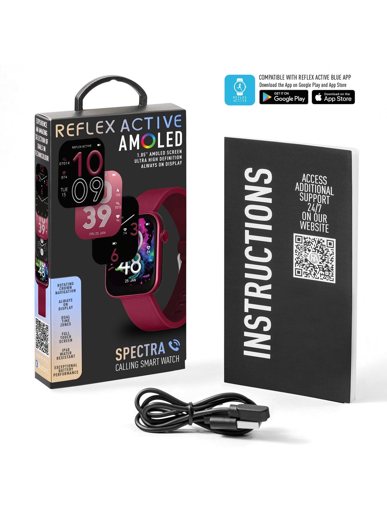 Image 7 of 7 of Reflex Active Spectra AMOLED Calling Smart Berry Strap Watch