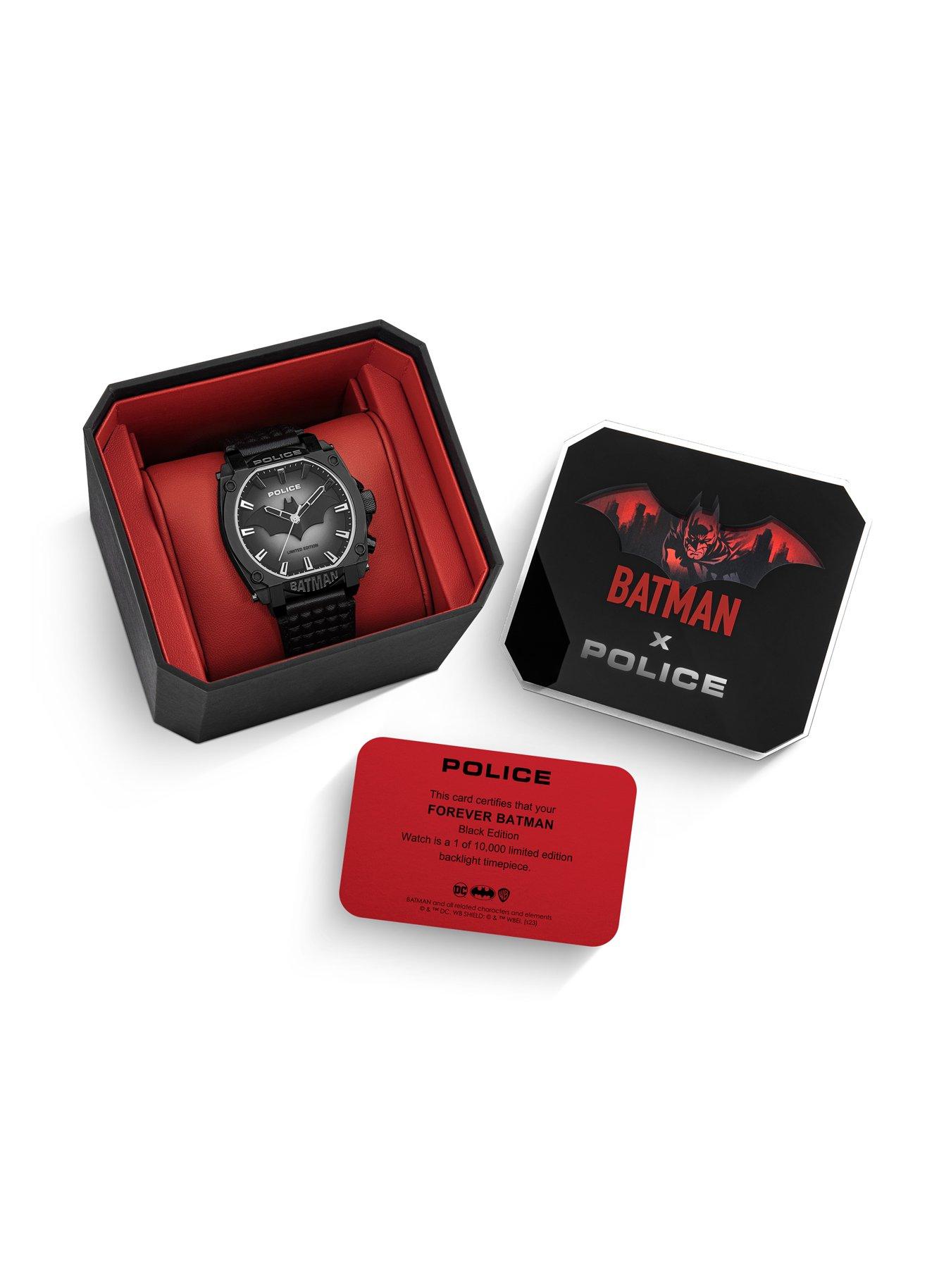 Image 6 of 6 of Police Black Forever Batman Watch