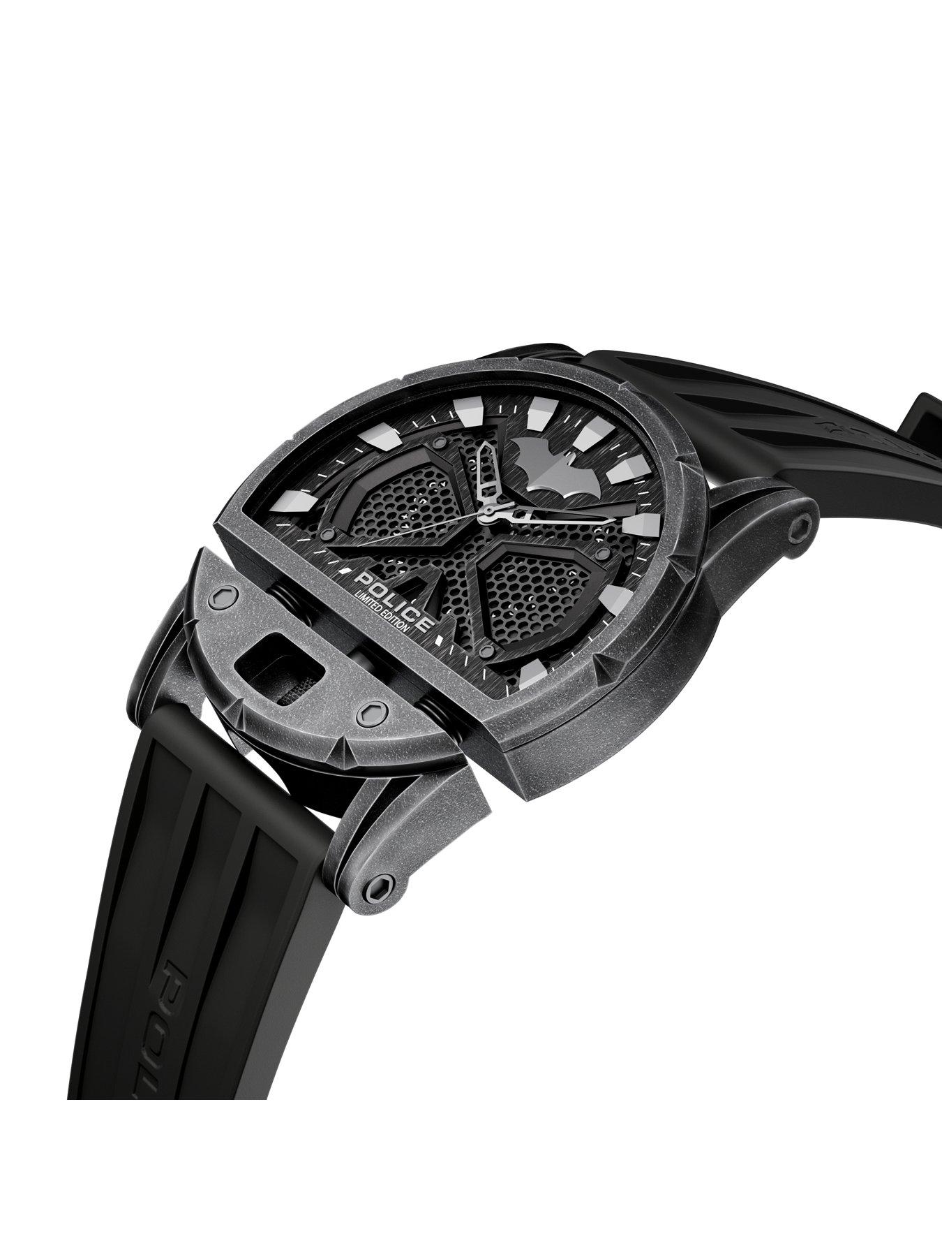  image of police-gents-batman-dark-side-black-silicone-strap-watchnbsp