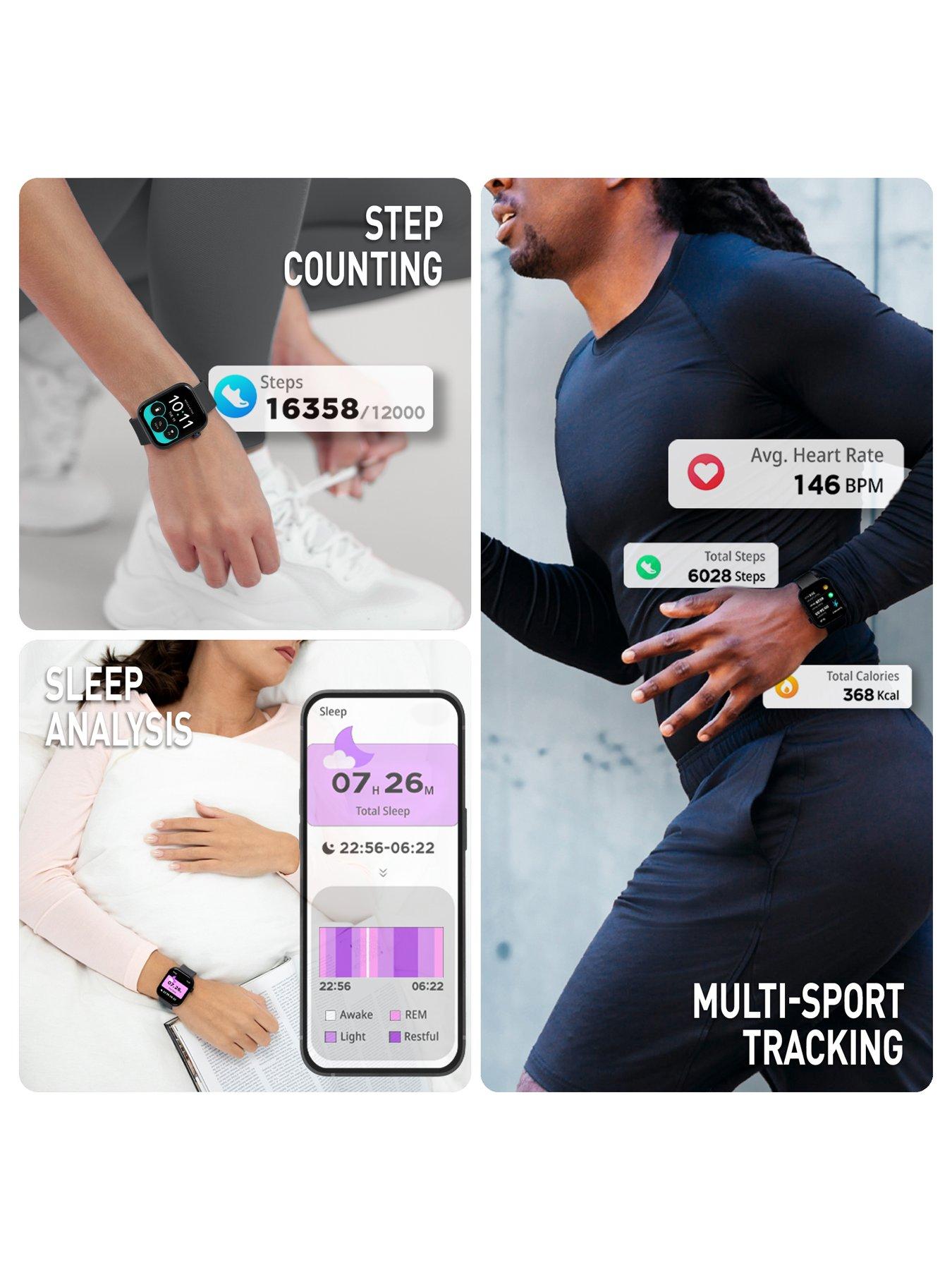  image of reflex-active-series-40-amoled-smart-alu-calling--charcoal-strap