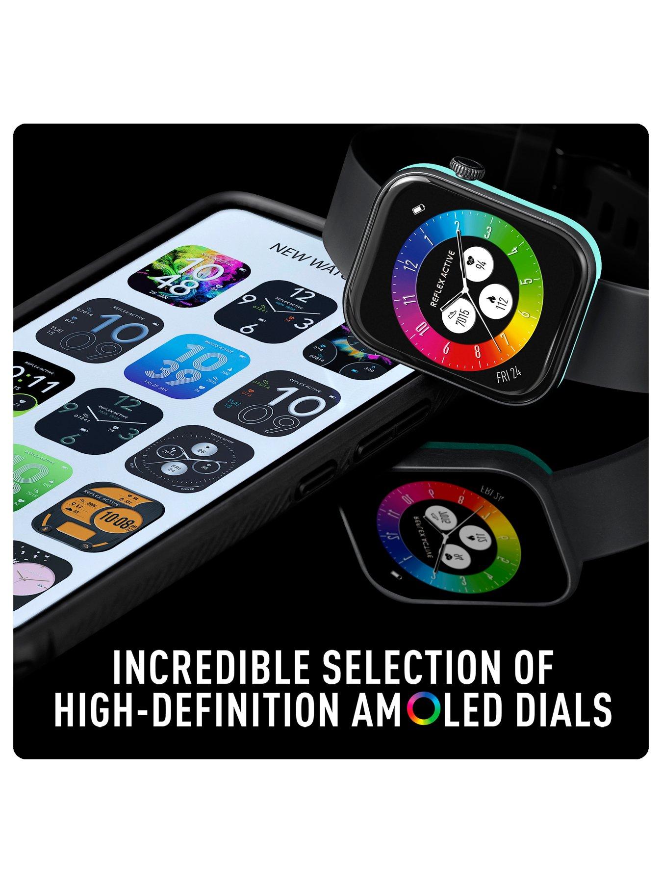  image of reflex-active-series-40-amoled-smart-alu-calling--charcoal-strap