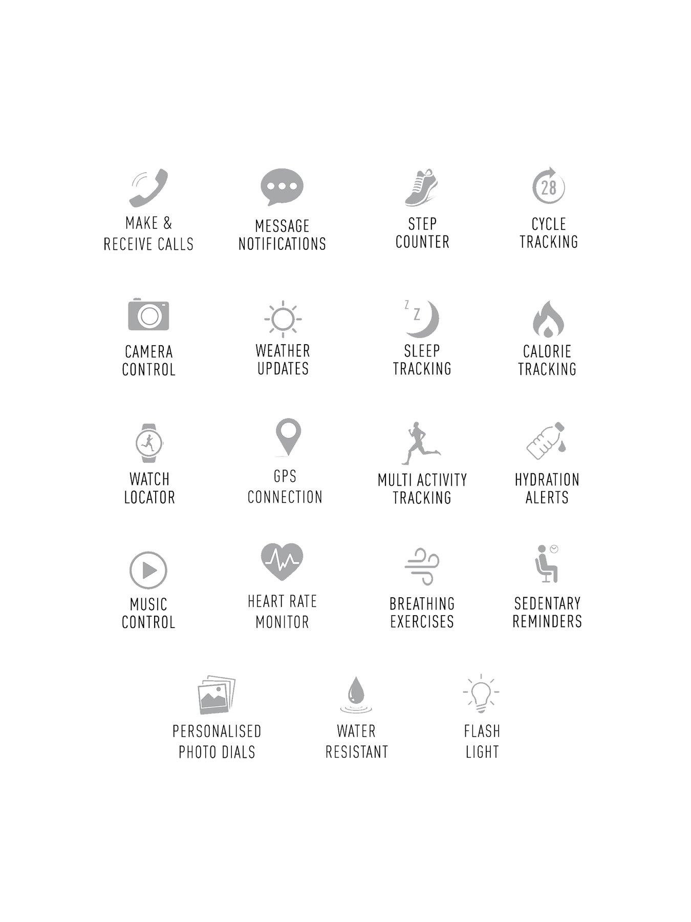 Image 5 of 6 of Reflex Active Nexus Calling Smart Watch and Headphone Set
