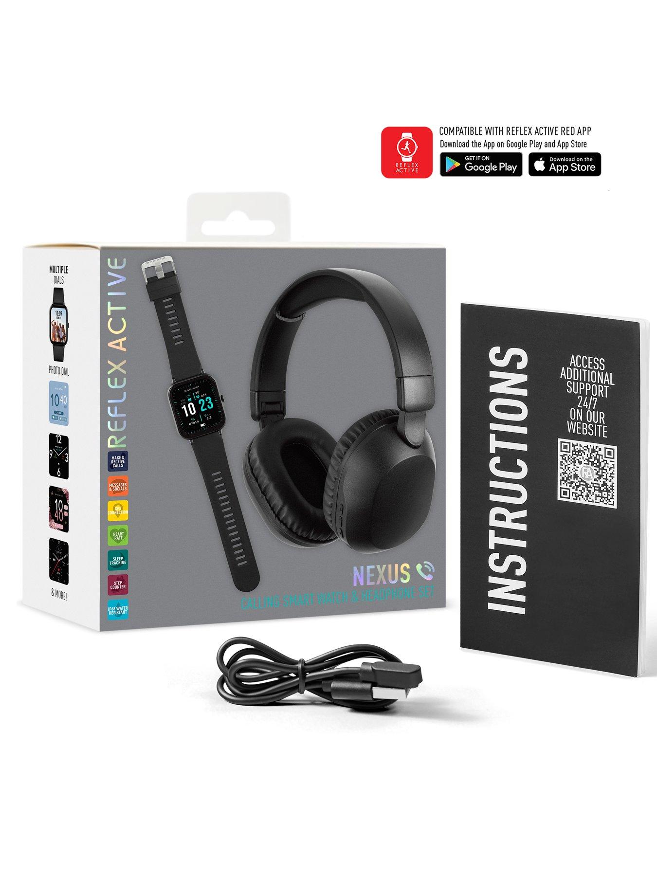 Image 6 of 6 of Reflex Active Nexus Calling Smart Watch and Headphone Set