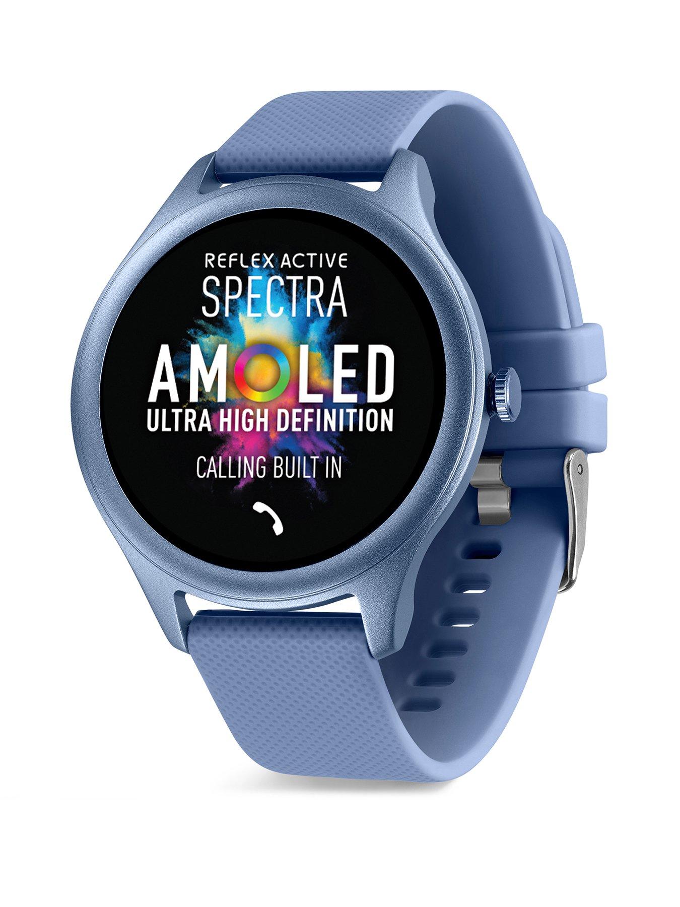 Reflex Active Spectra AMOLED Calling Smart Blue Strap Watch
