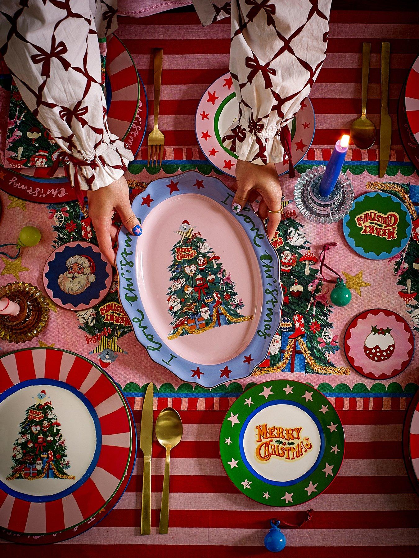 Eleanor Bowmer Eleanor Bowmer Fabulously Festive Large Serve Platter