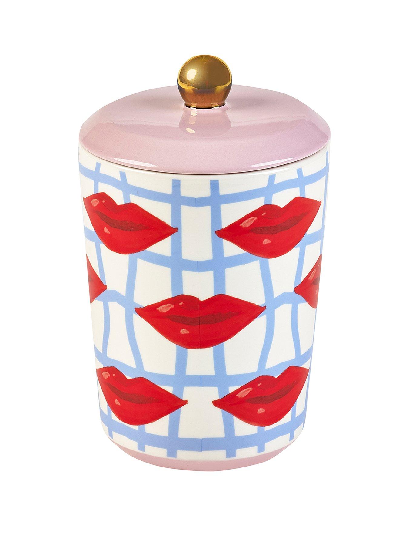 Image 2 of 3 of Eleanor Bowmer Eleanor Bowmer Electric Coast Lips Storage Jar 800ml