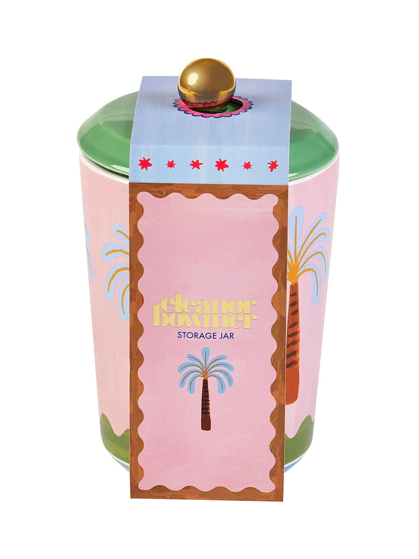 Image 3 of 3 of Eleanor Bowmer Electric Coast Palm Storage Jar 800ml