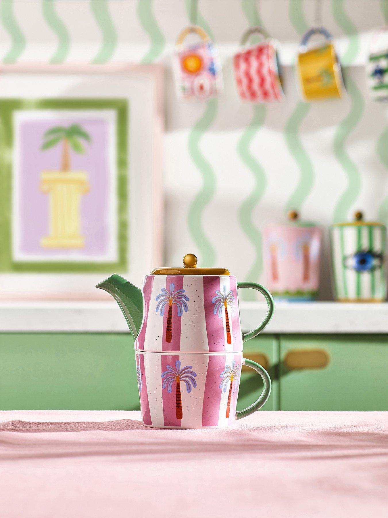  image of eleanor-bowmer-electric-coast-palm-tea-for-one