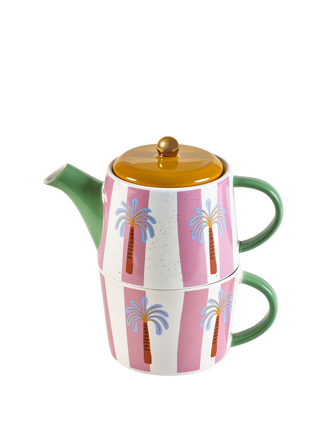  image of eleanor-bowmer-electric-coast-palm-tea-for-one