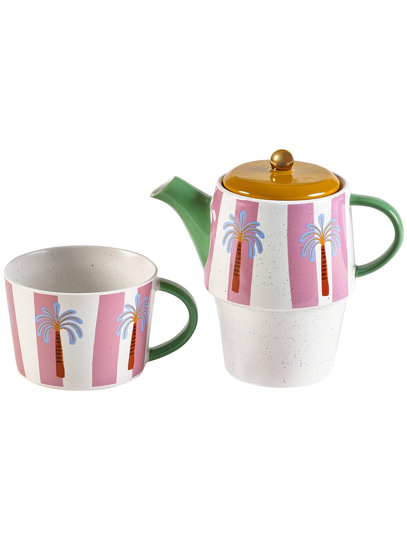  image of eleanor-bowmer-electric-coast-palm-tea-for-one