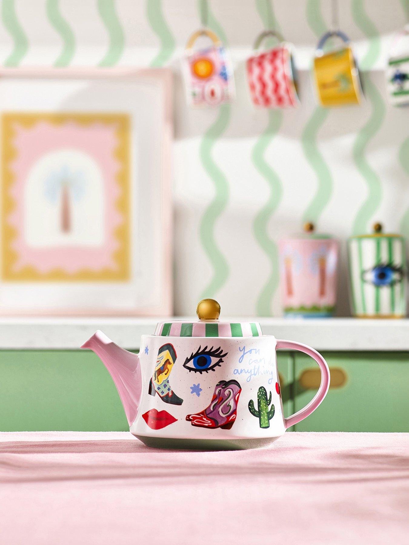 Eleanor Bowmer Eleanor Bowmer Electric Coast Tea Pot 1 Litre