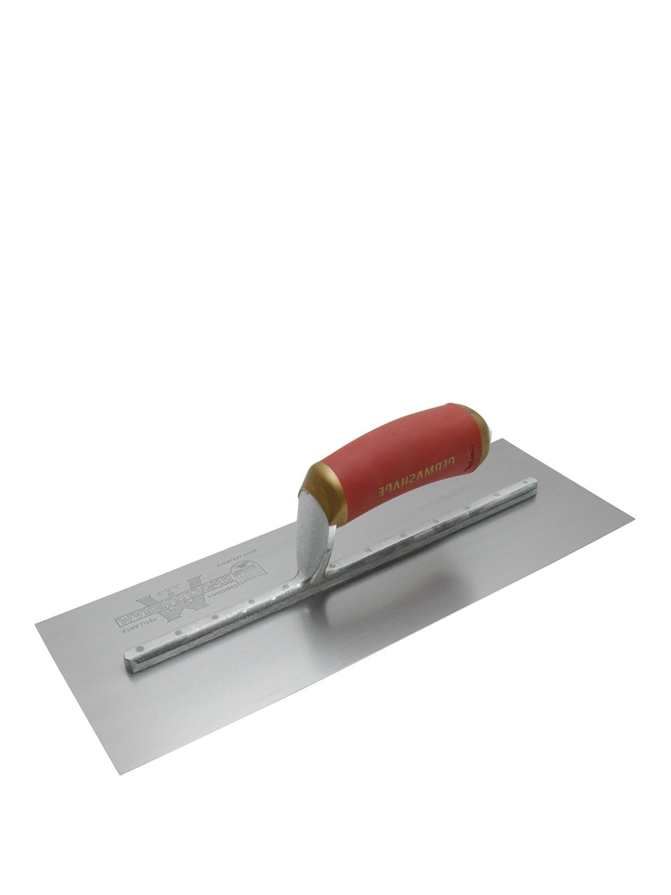 Marshaltown MPB145D Pre-Worn PermaShape Finishing Trowel DuraSoft Handle 14 x 5in