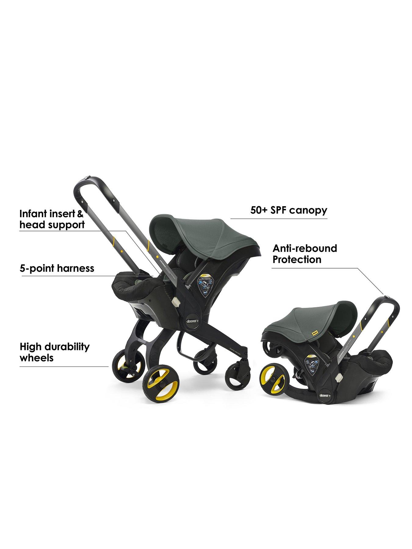  image of doona-doona-infant-car-seat-slate-green