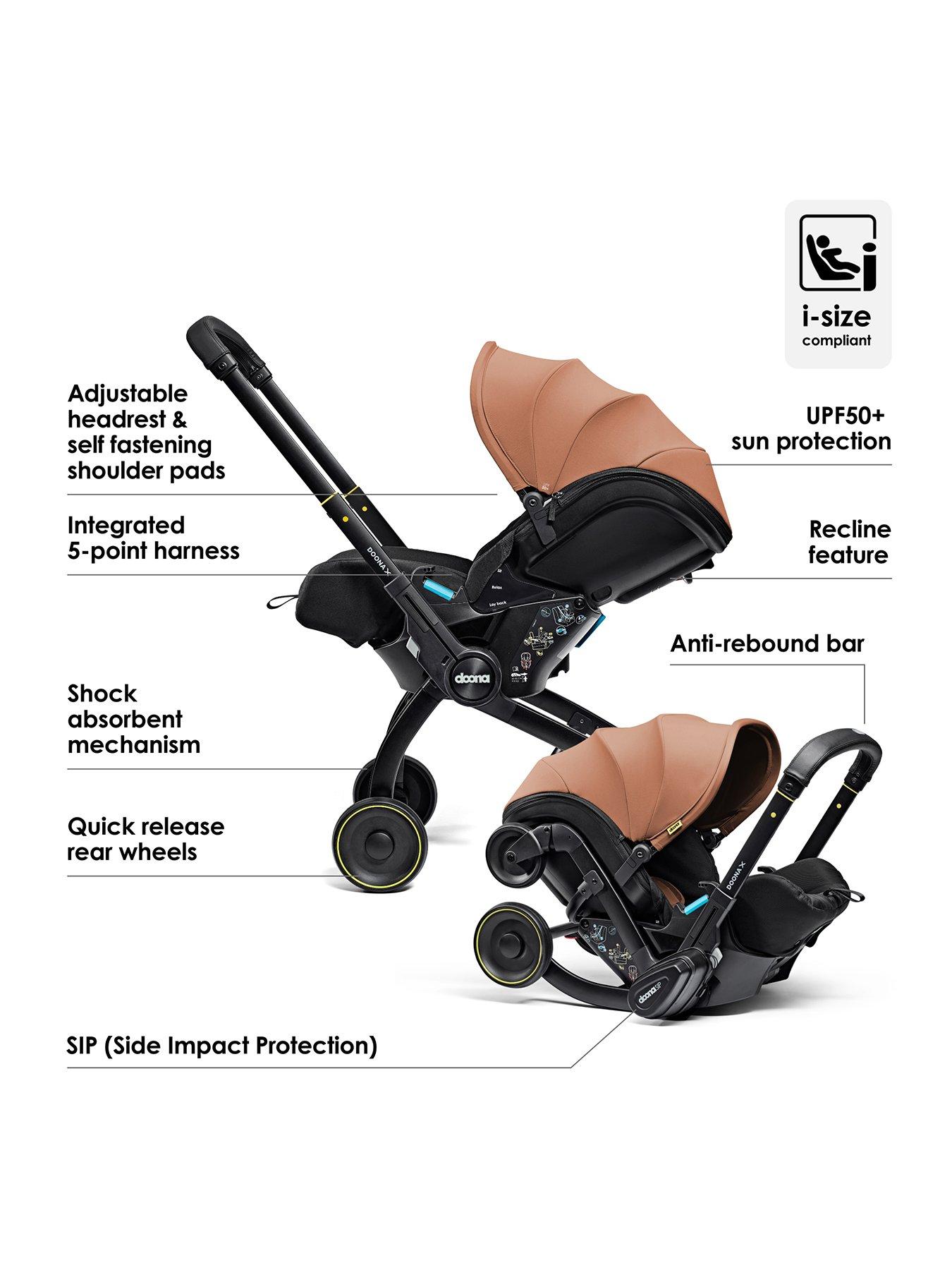  image of doona-x-car-seat-terracotta