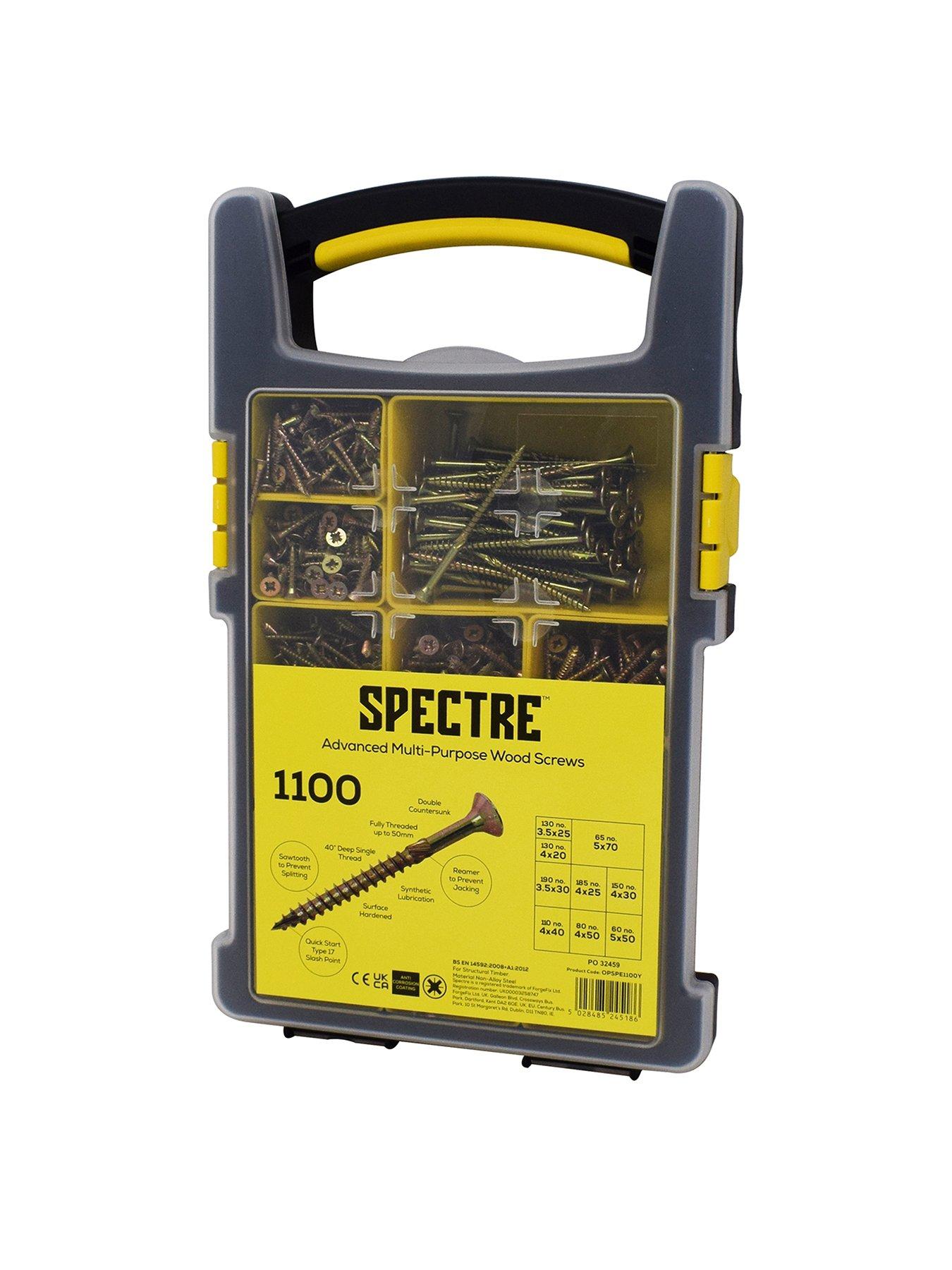 ForgeFix Spectre Advanced Screw Set, 1100 Piece