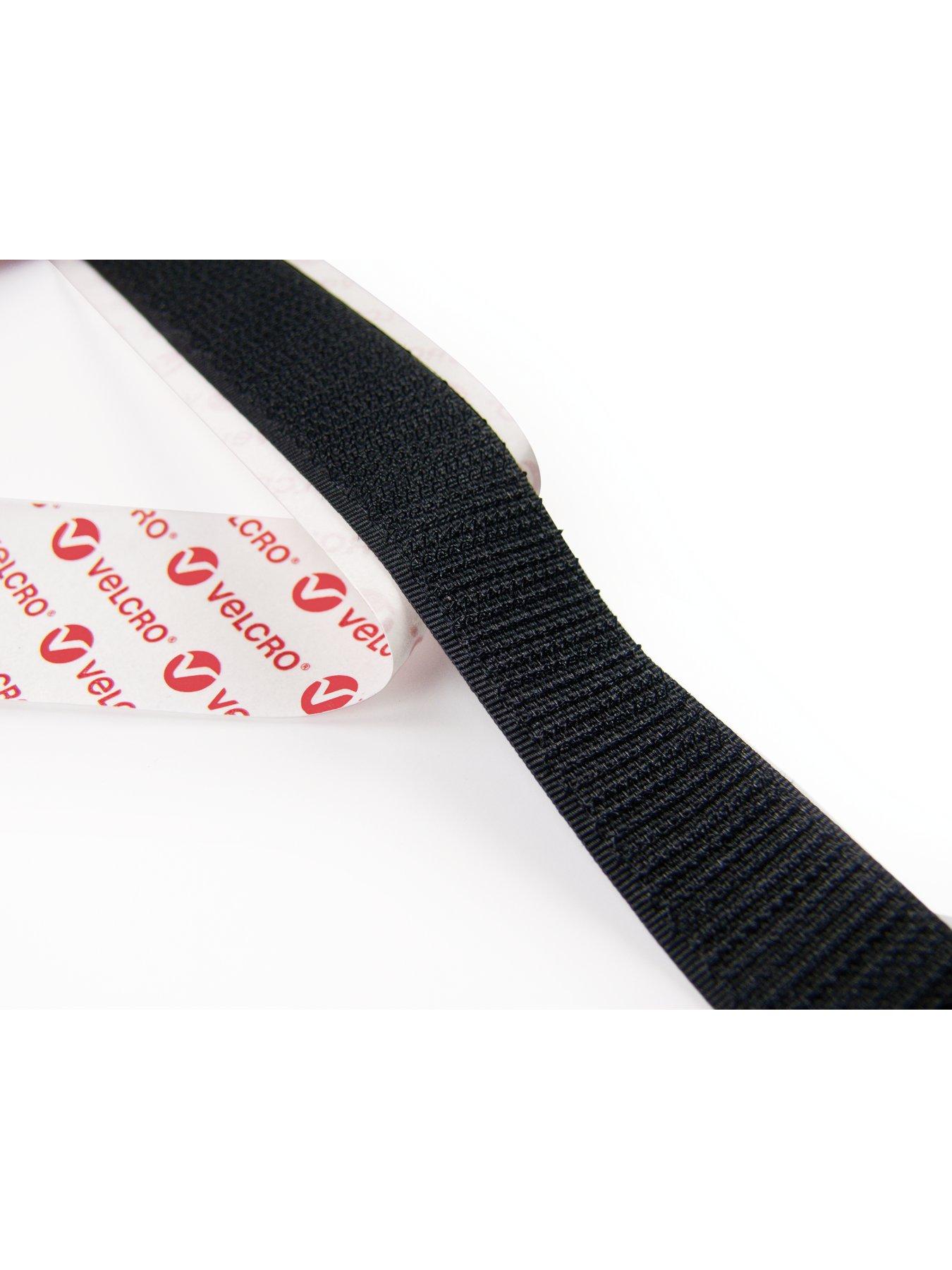  image of velcro-brand-stick-on-tape-20mm-x-10m-black