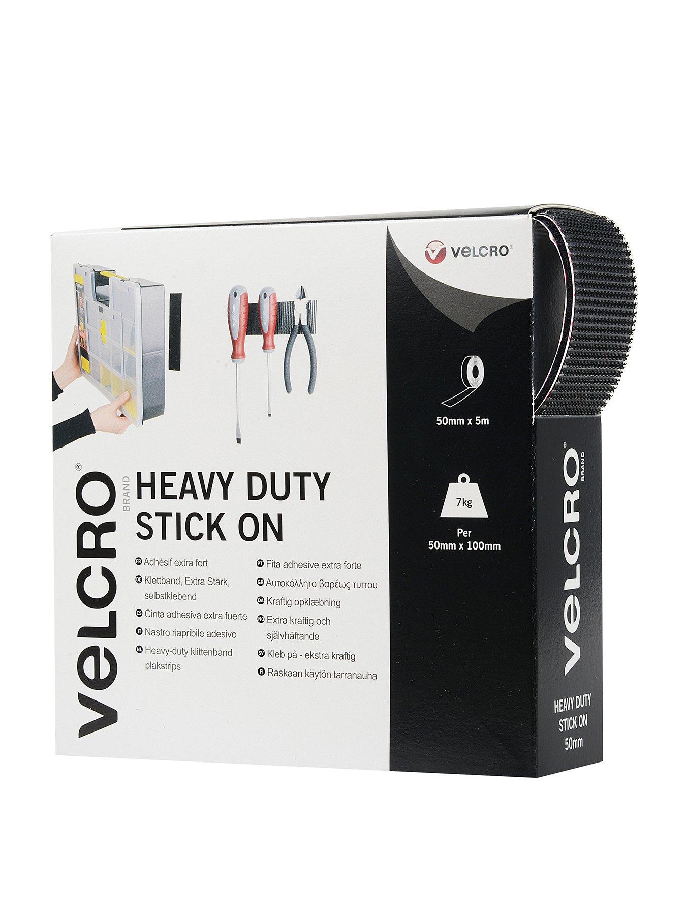  image of velcro-brand-heavy-duty-stick-on-tape-50mm-x-5m-black