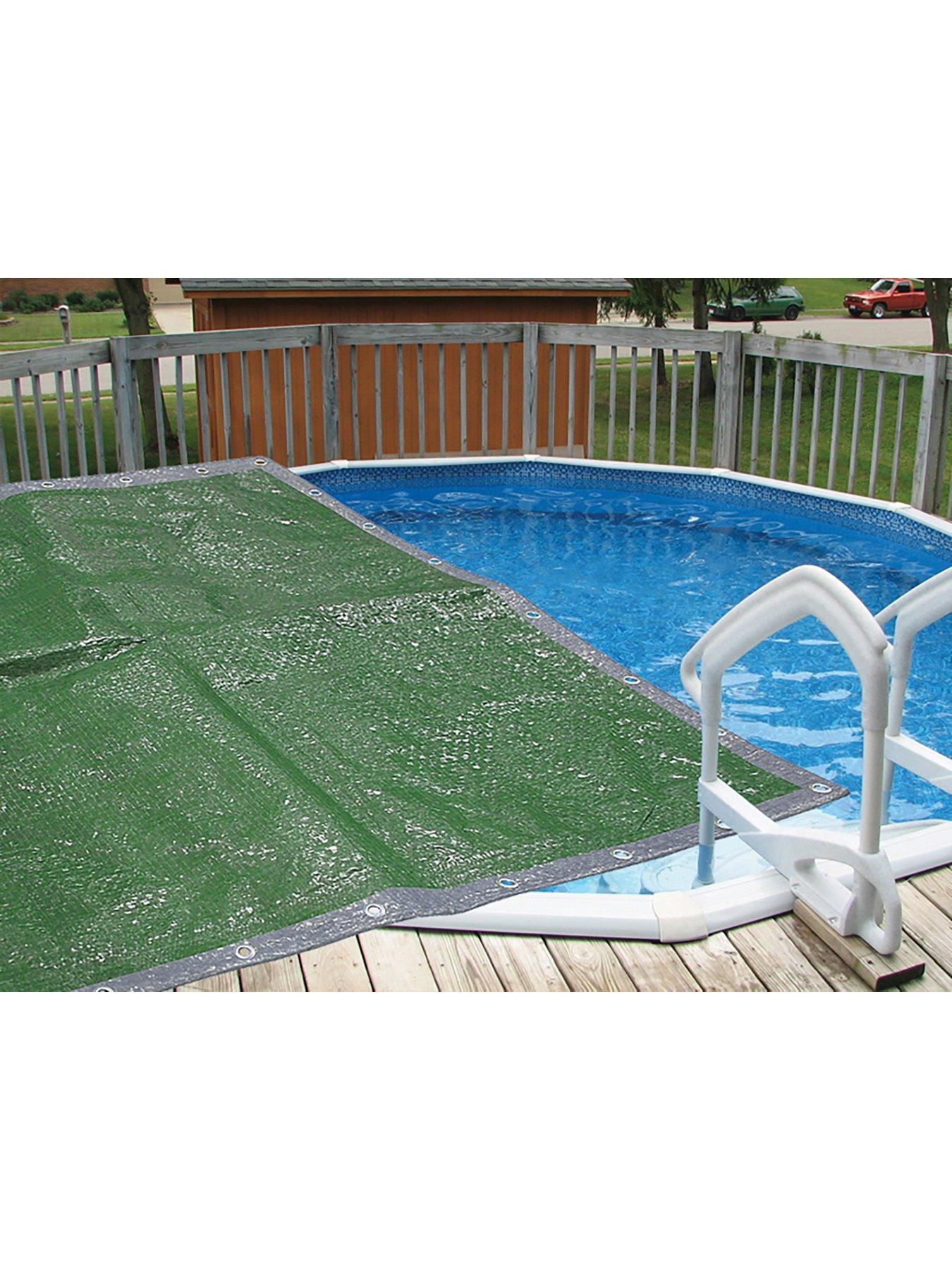  image of faithfull-tarpaulin-greensilver-36-x-27m-12-x-9ft-80gsm