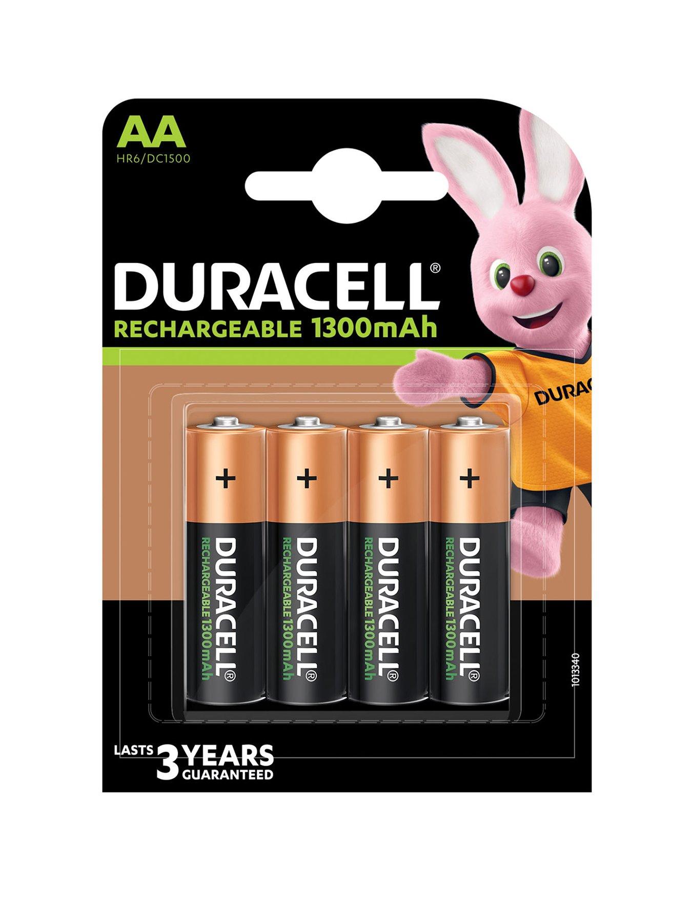  image of duracell-aa-cell-1300mah-rechargeable-batteries-pack-4