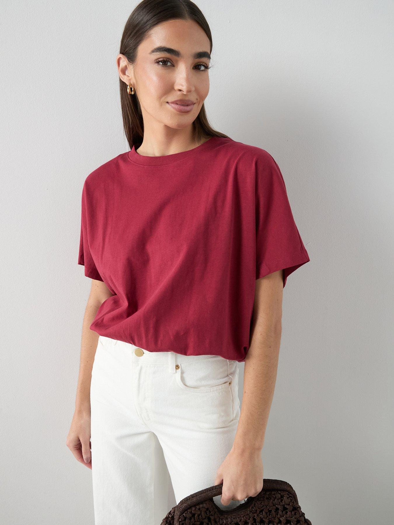 The Very Collection Bubble Hem Waist Tee