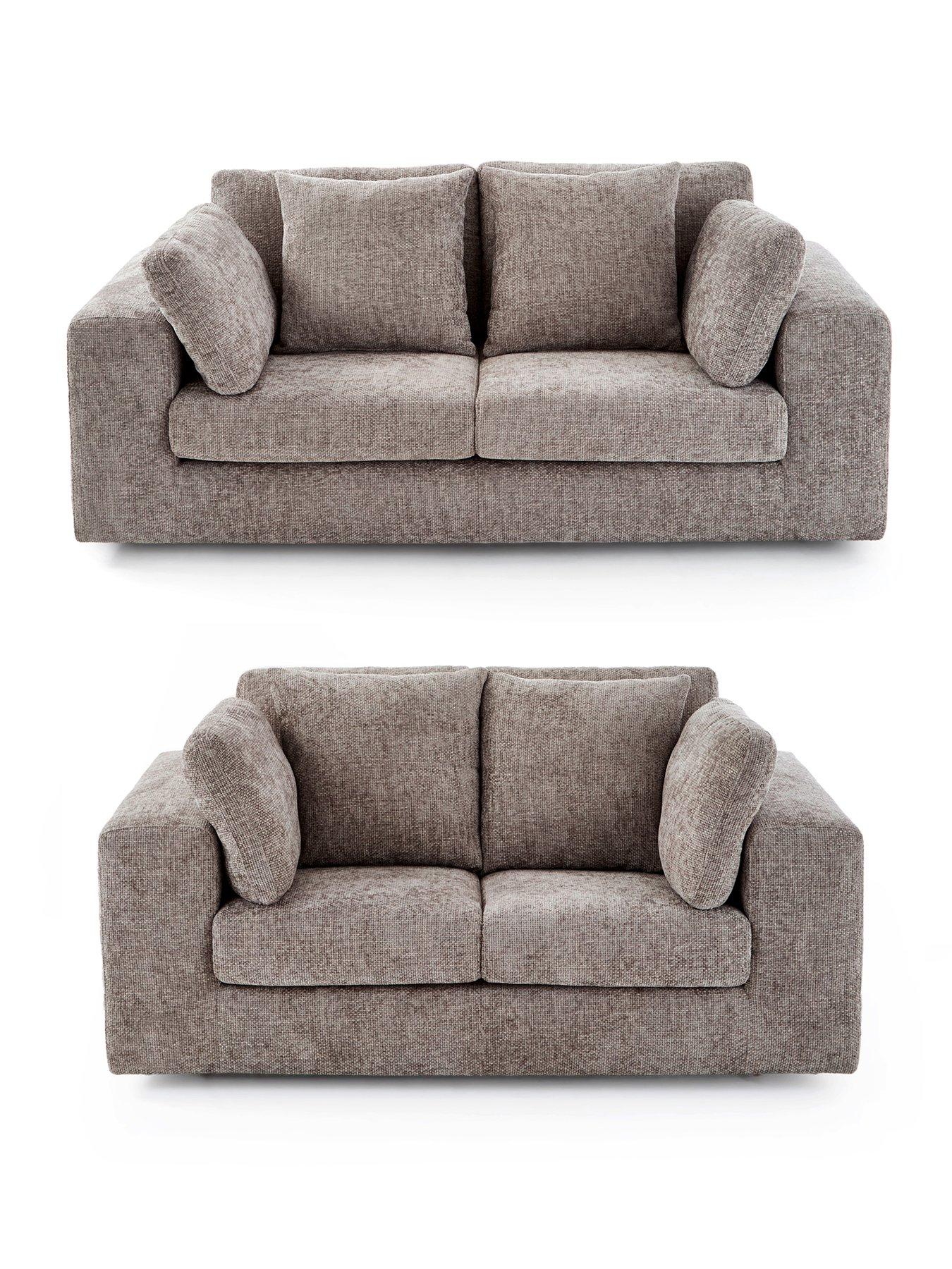 The Very Collection Avena 3 + 2 Seater Fabric Sofa Set