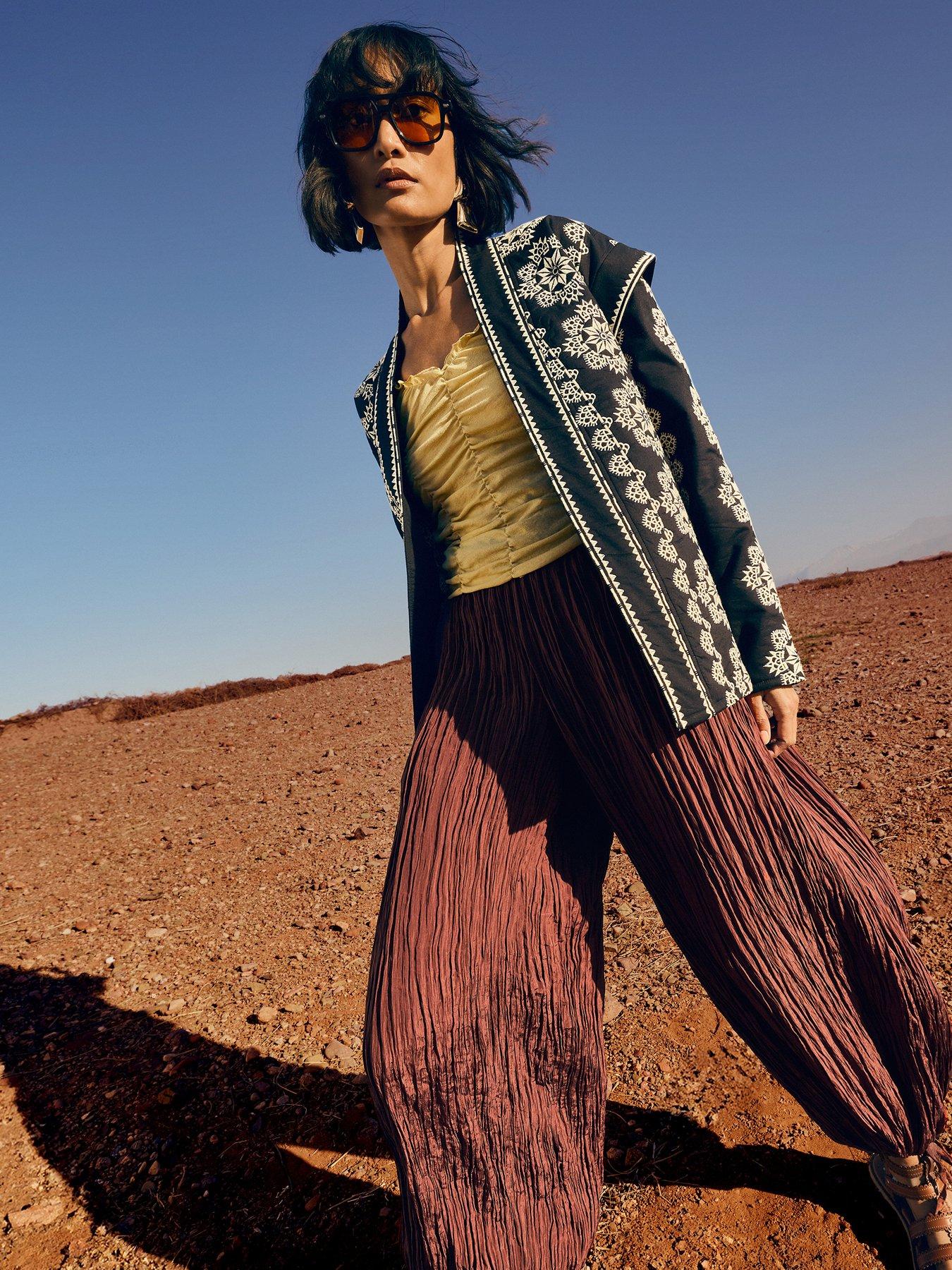 The Very Collection Ruched Vest - Yellow