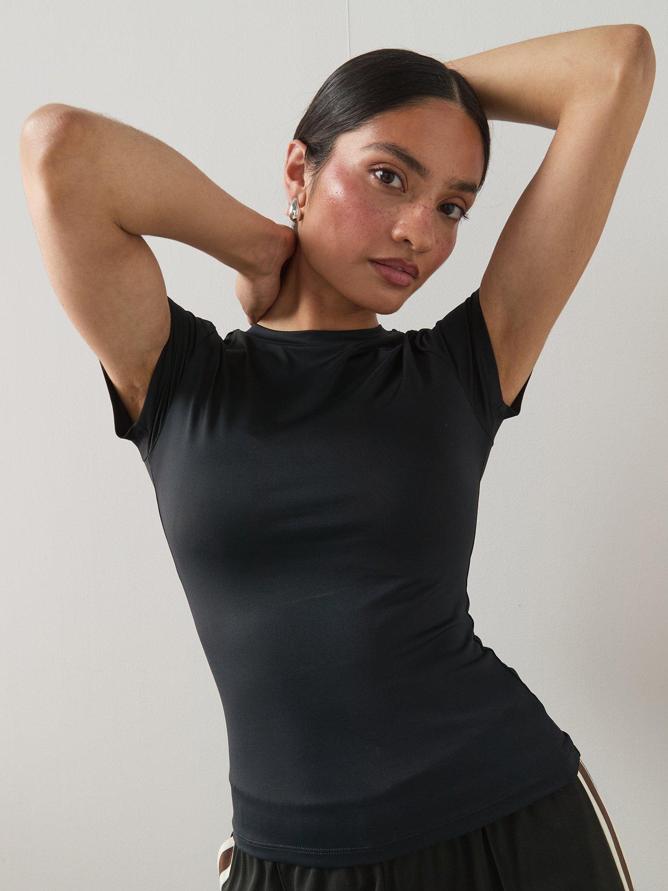  image of the-very-collection-polyamide-short-sleeve-tee