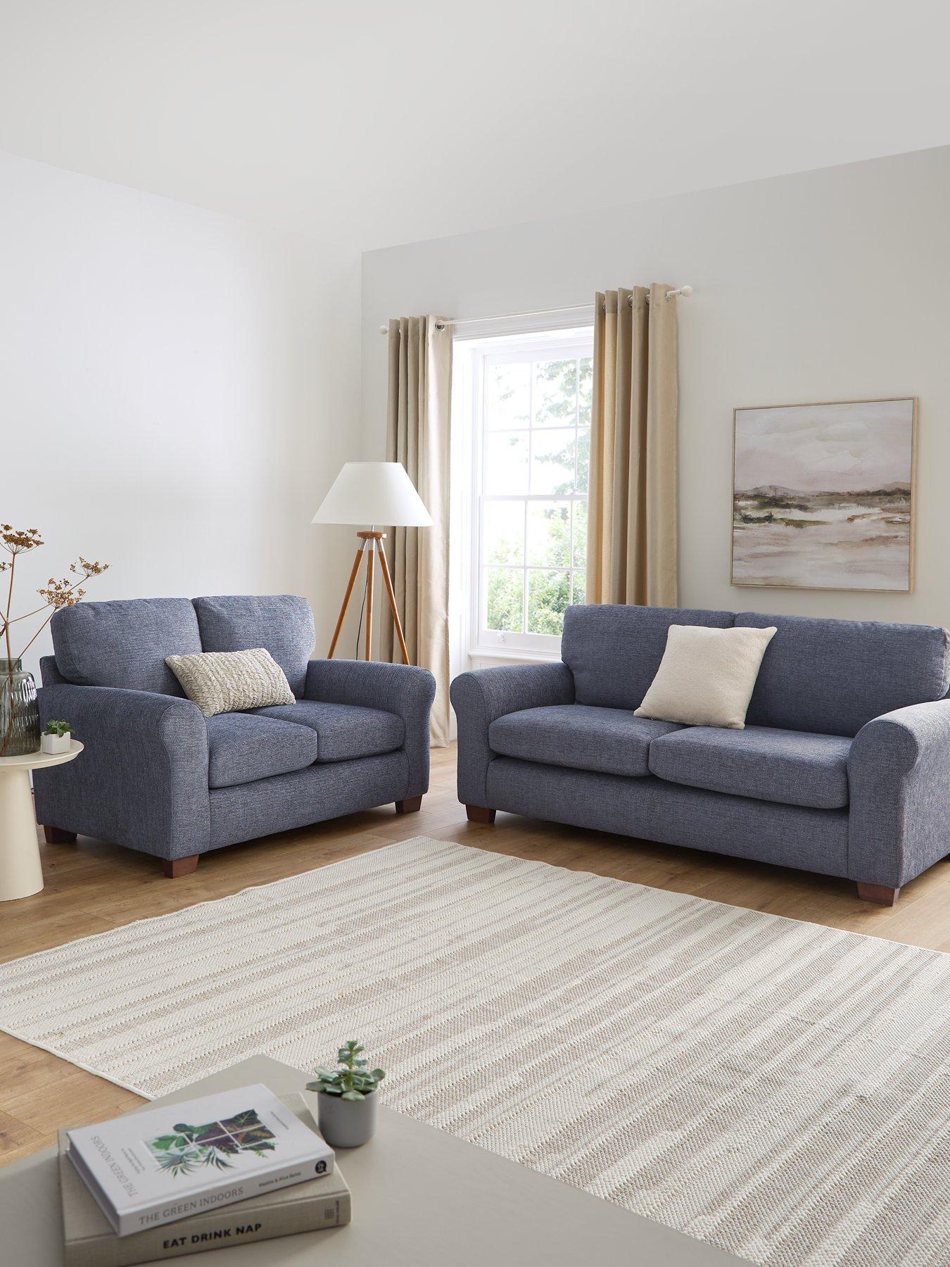 The Very Collection New Bailey 3 + 2 Seater Fabric Sofa Set - FSC® Certified