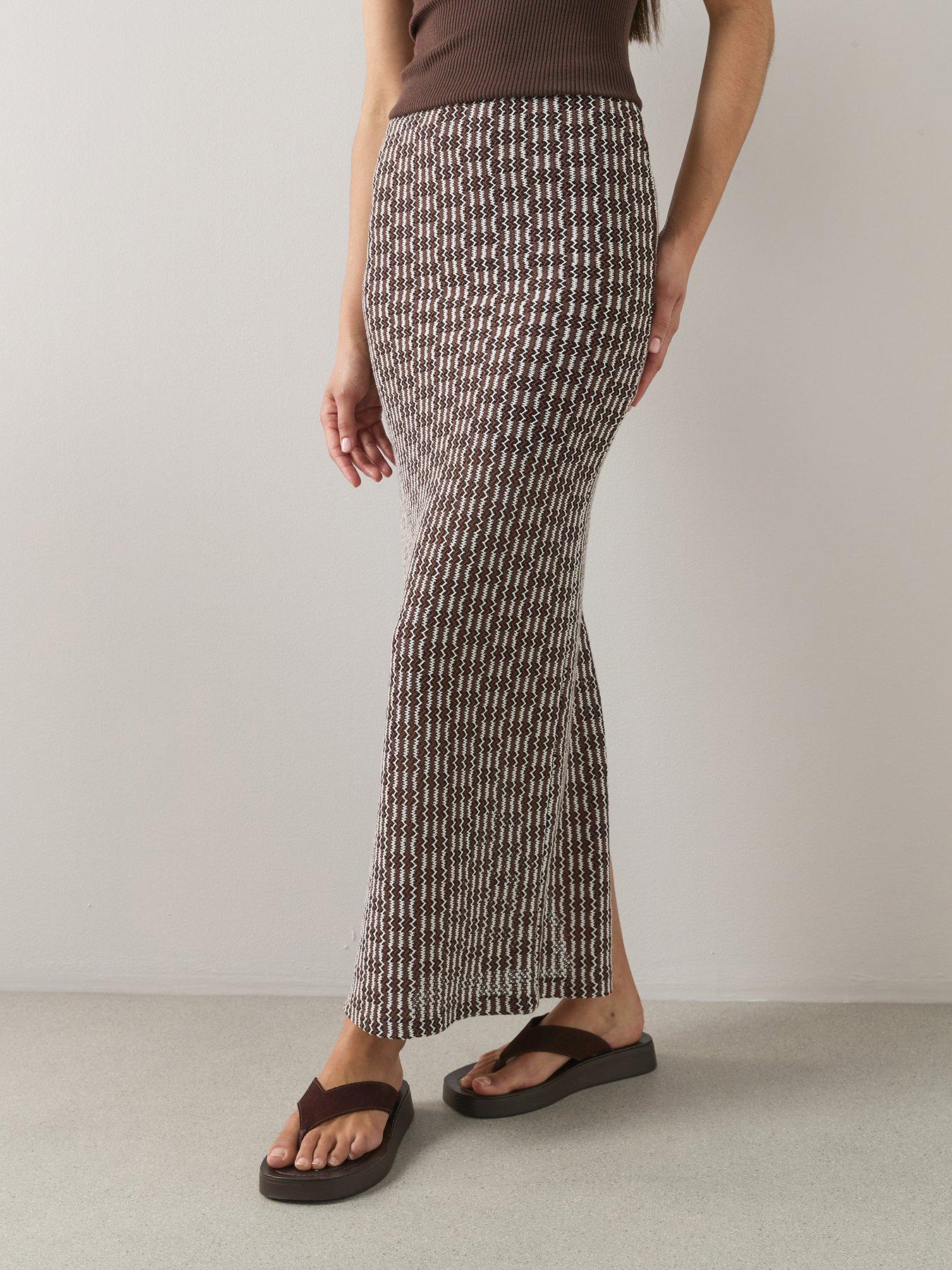 the-very-collection-crochet-midi-skirt-co-ord-brown