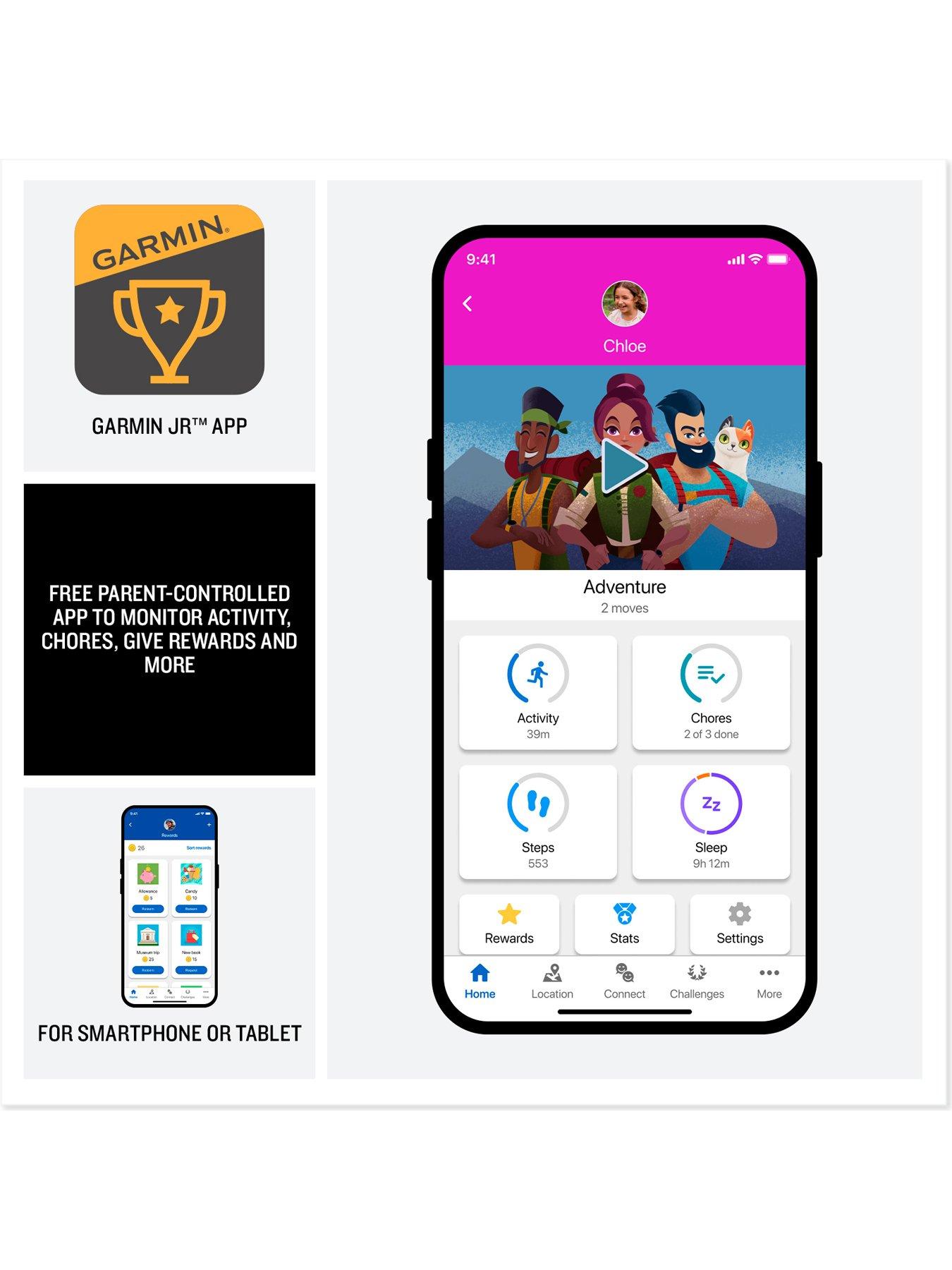 image of garmin-bounce-2-smartwatch--nbspslate-grey