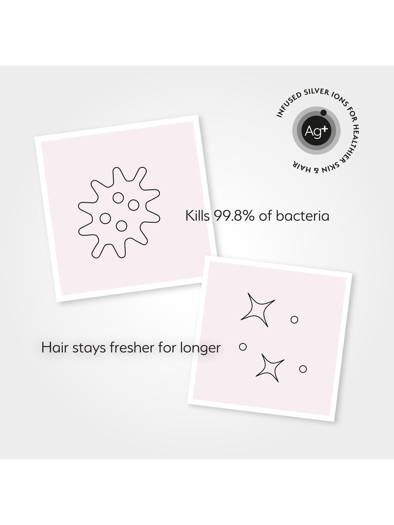  image of silver-cloud-satin-skinny-scrunchies-x-5-infused-with-silver-ions-black