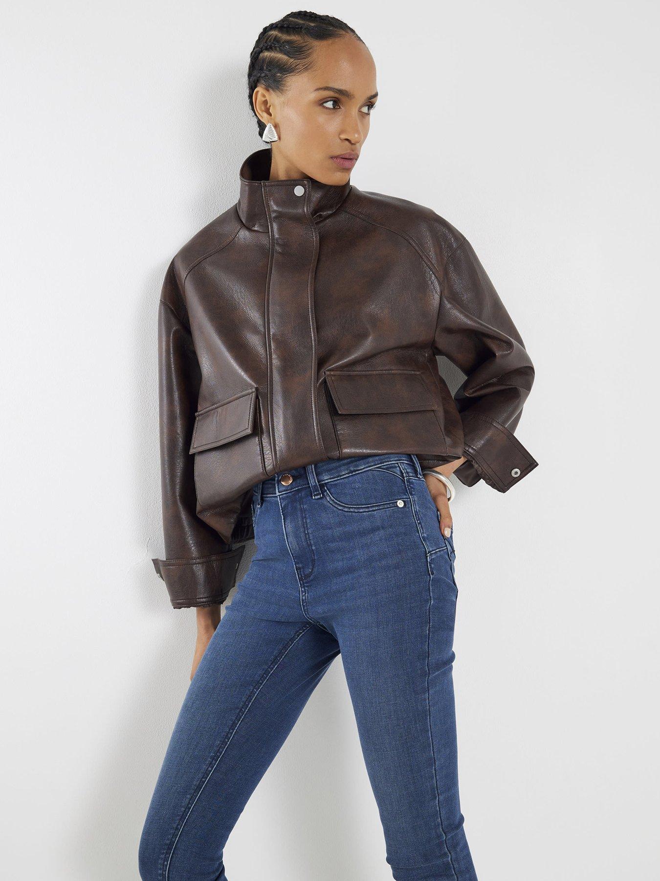  image of river-island-molly-mid-rise-sculpt-mumbai-jeansnbsp--blue