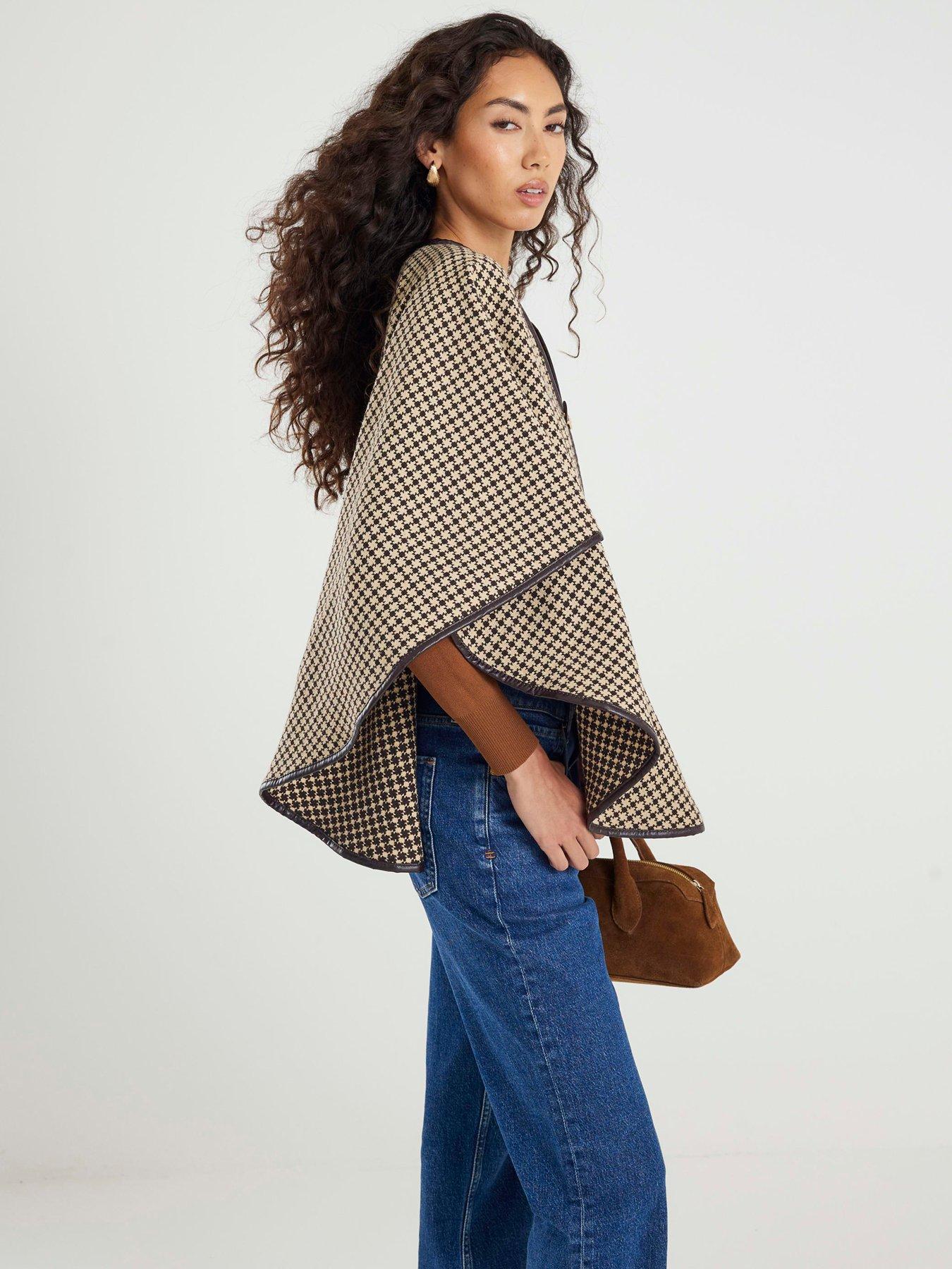  image of river-island-snaffle-jacquard-cape-brown