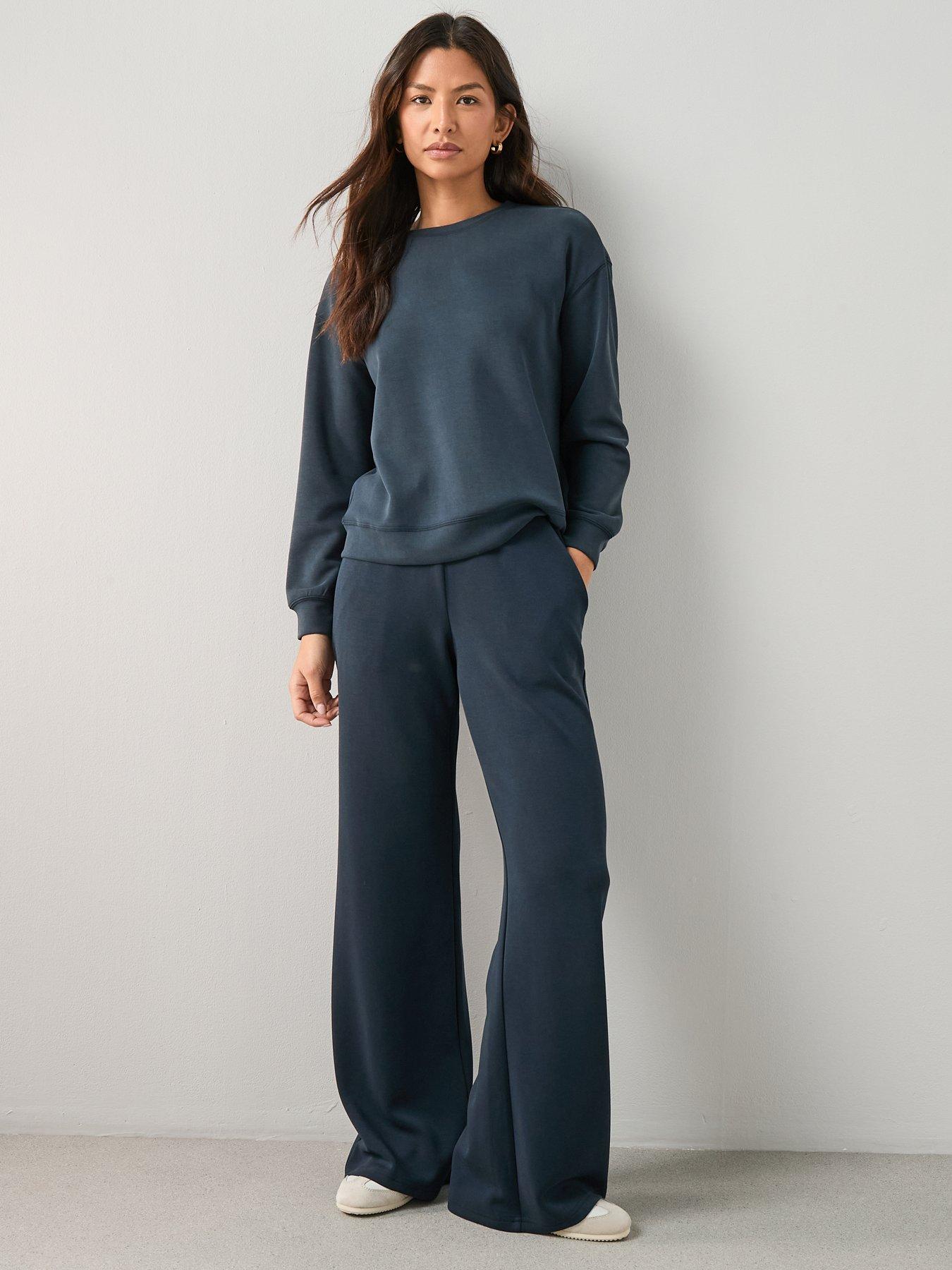 Image 5 of 6 of The Very Collection Modal Mix Sweater - Navy