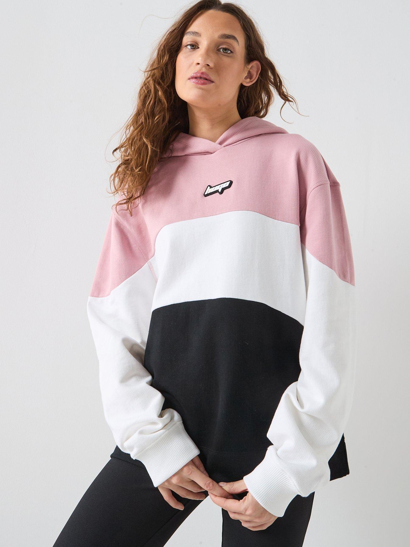 HUGO Dascore 3 Colour Block Hoodie - Multi