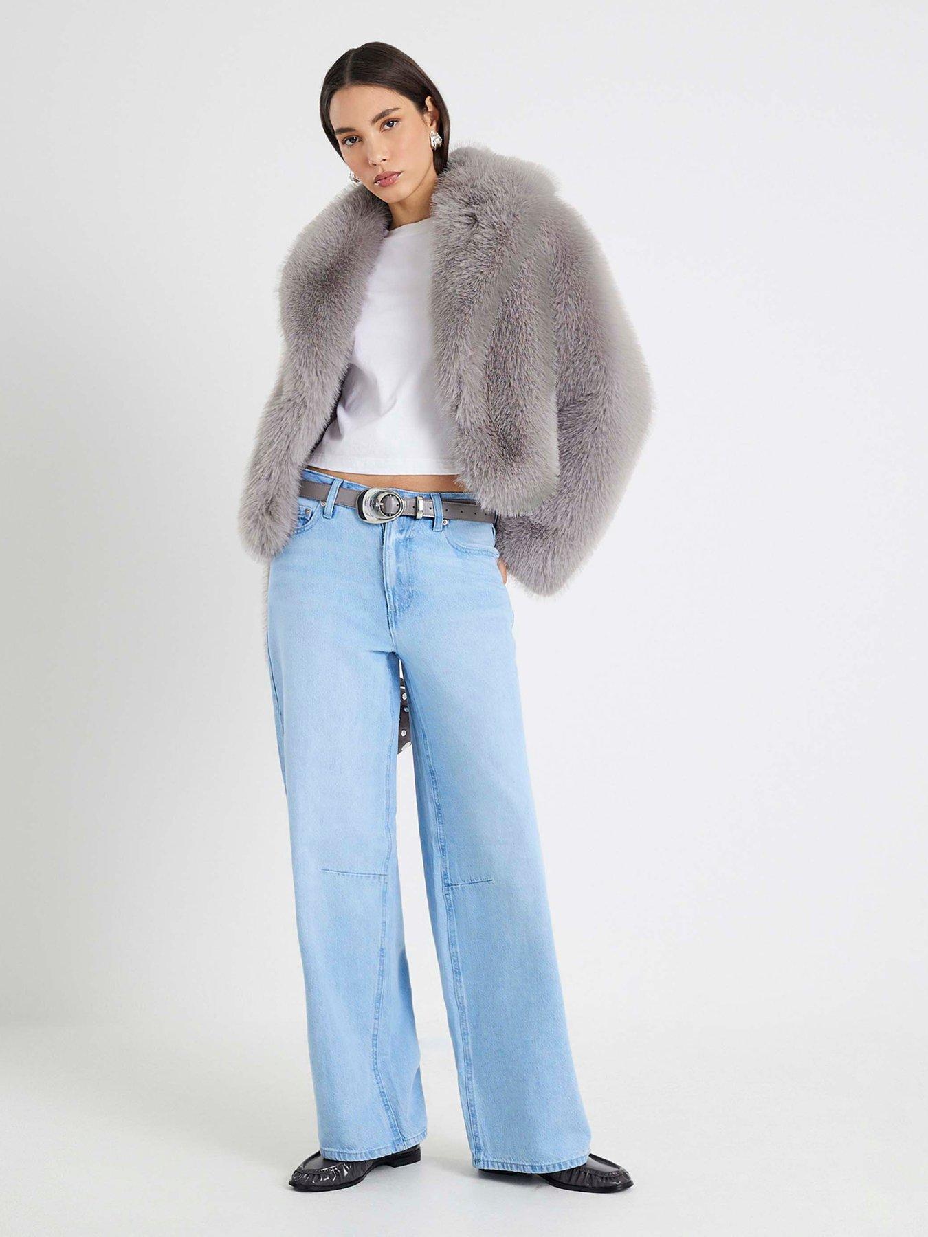 River Island Bella Baggy - Blue