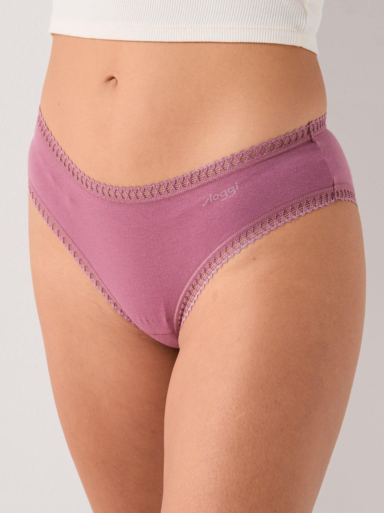 Image 2 of 6 of Sloggi Go Crush Hipster Briefs 3 Pack - Multi