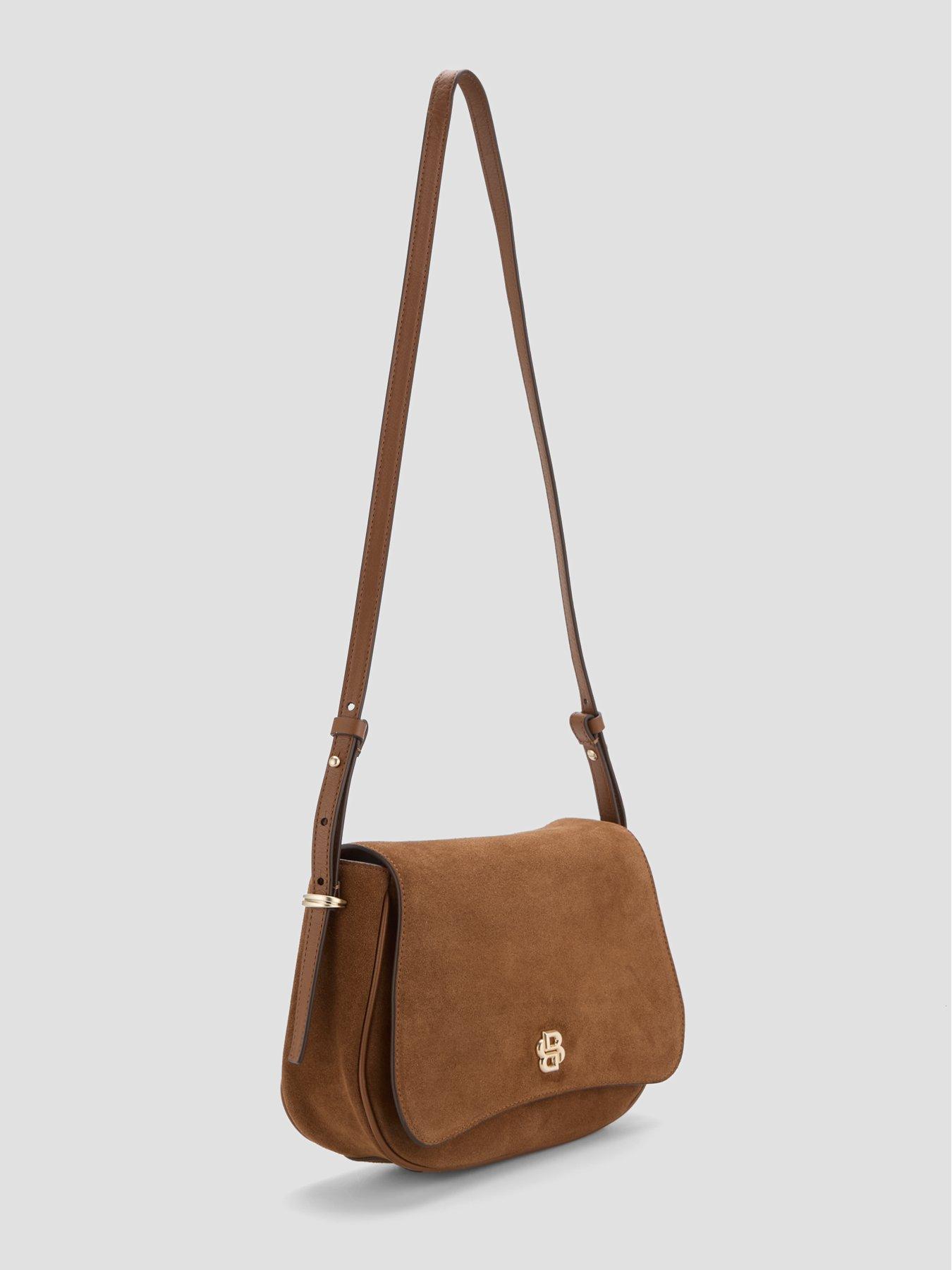 Image 2 of 6 of BOSS Beyond Saddle Satchel - Brown