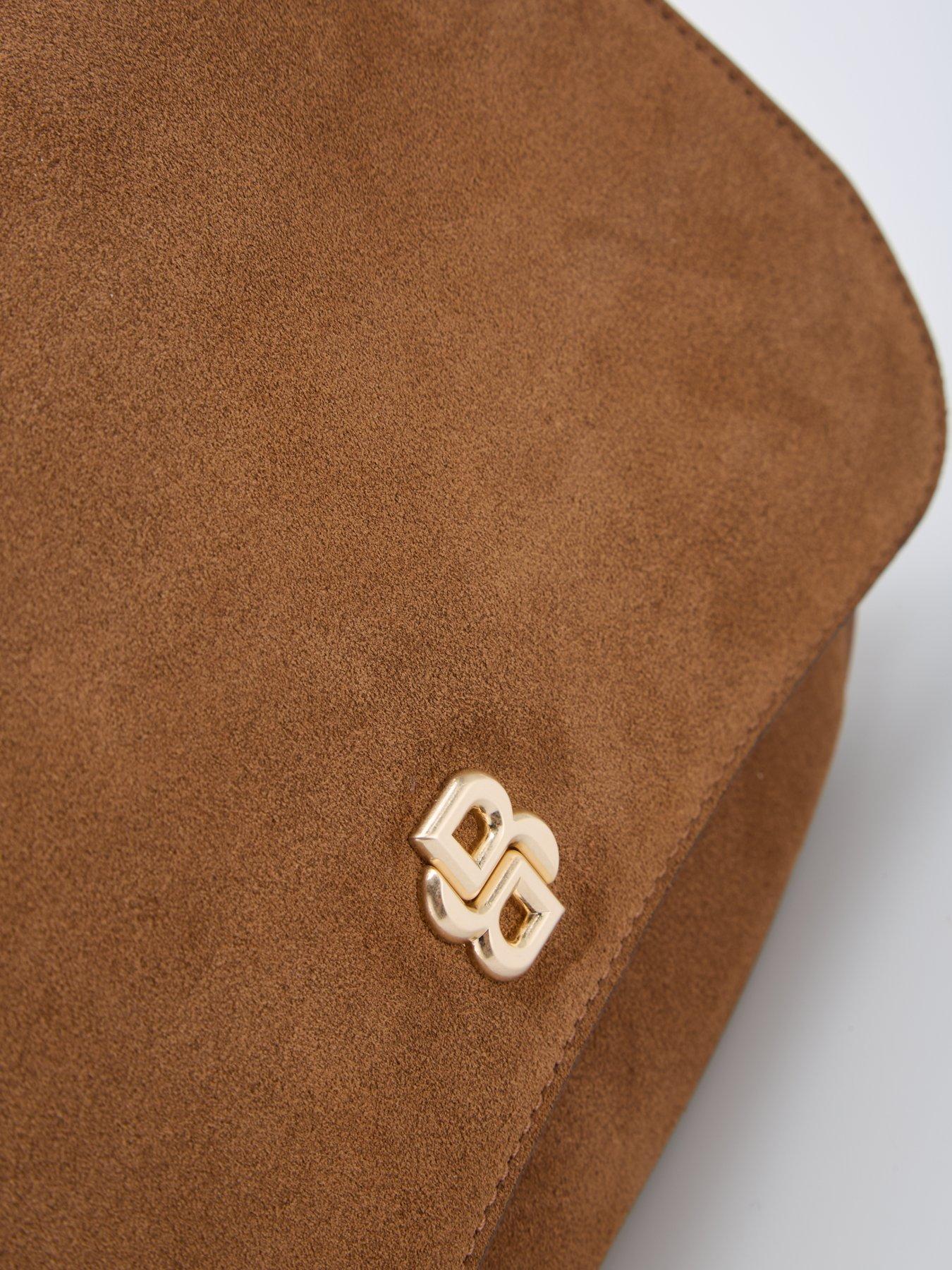 Image 3 of 6 of BOSS Beyond Saddle Satchel - Brown